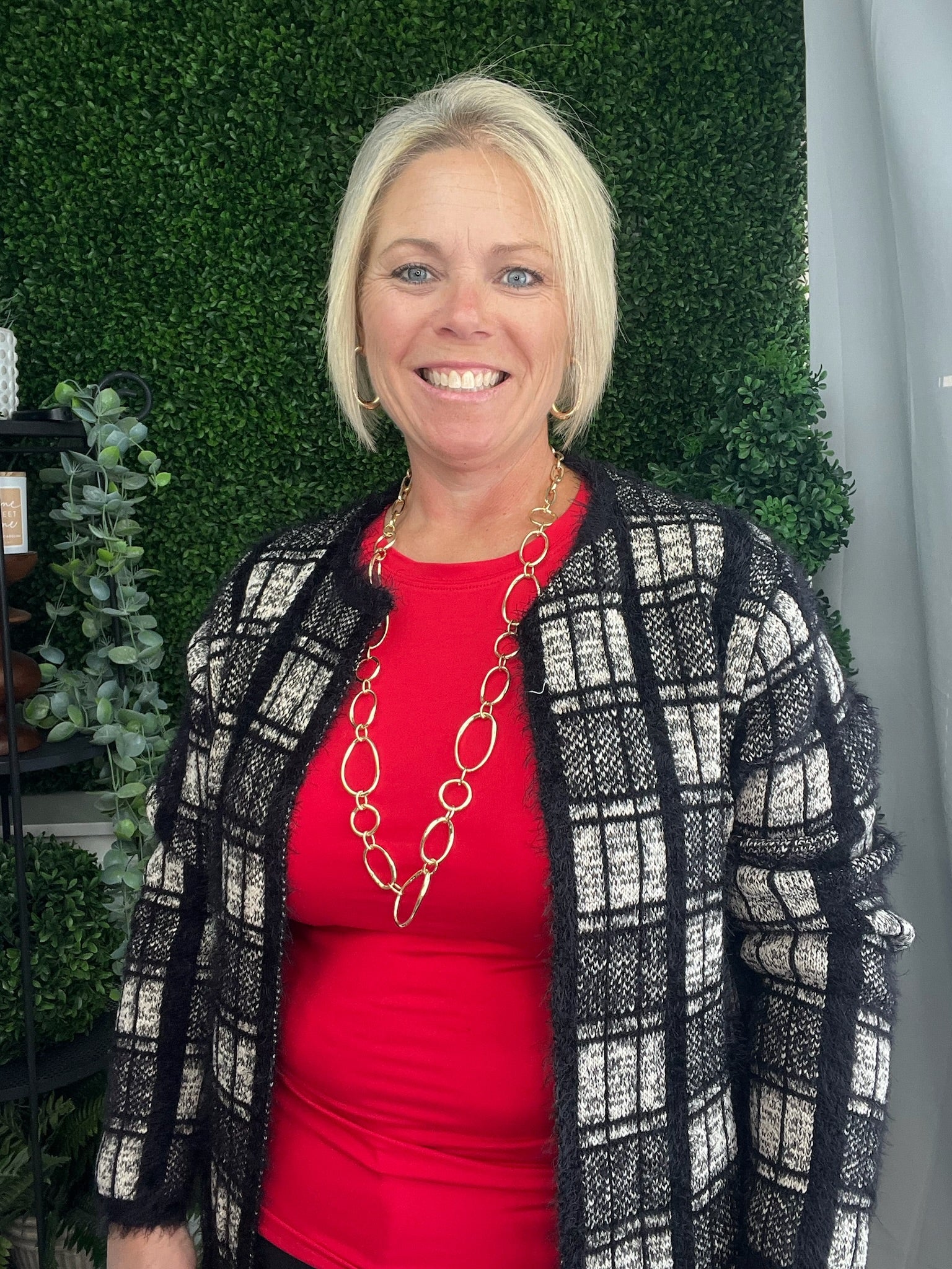 ELIANA MOHAIR BRUSHED OPEN CARDIGAN