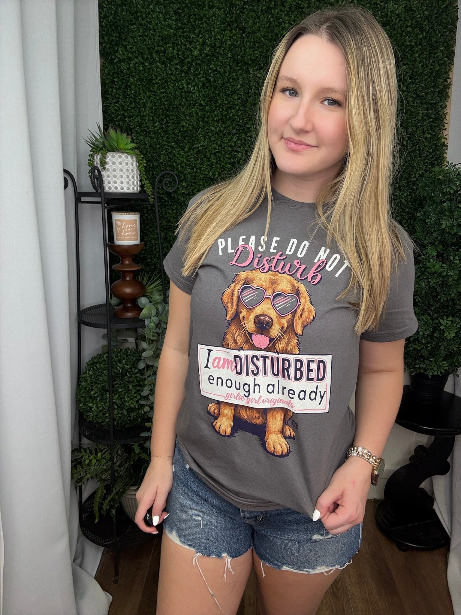 DISTURBED DOG SS - CHARCOAL