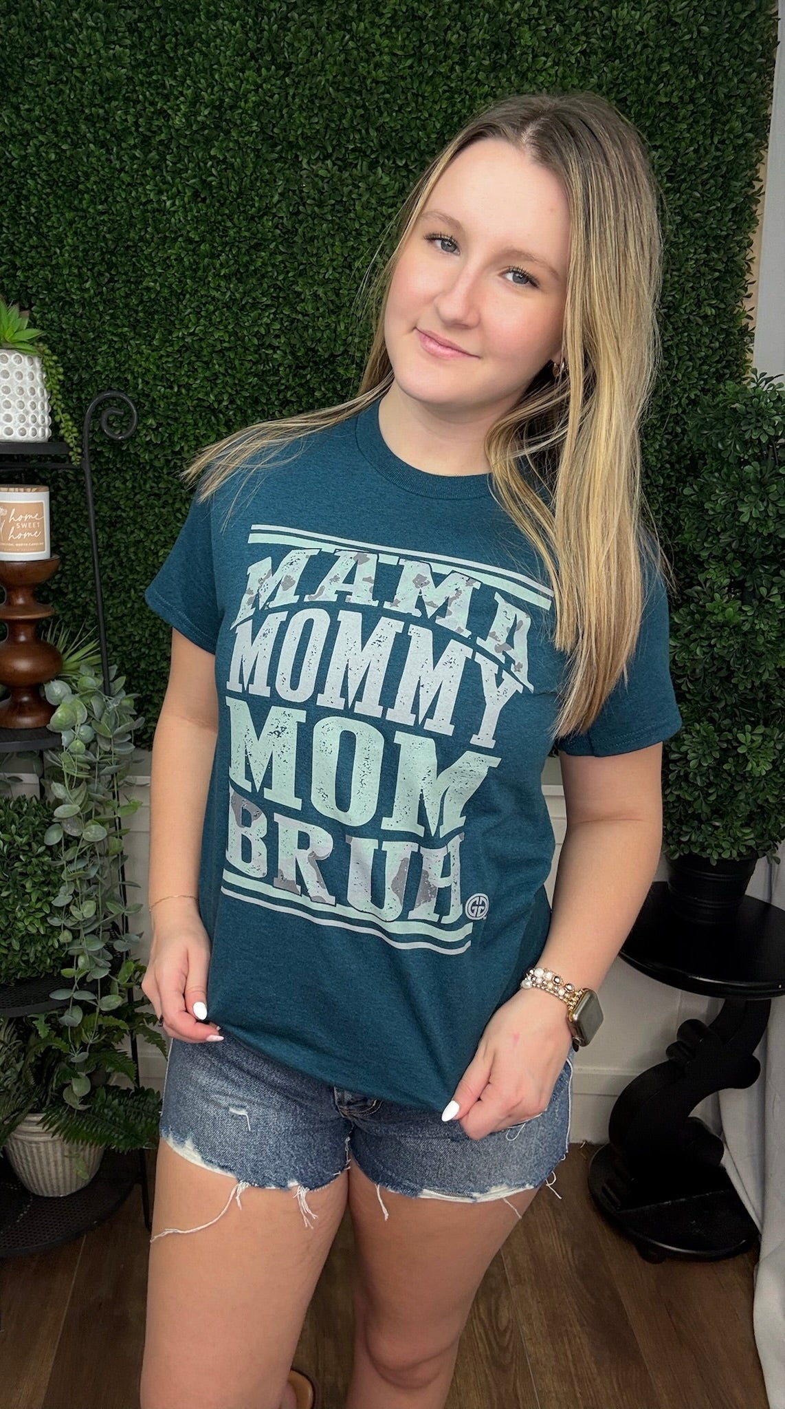 MAMA BRUH CAMO SS - MIDNIGHT