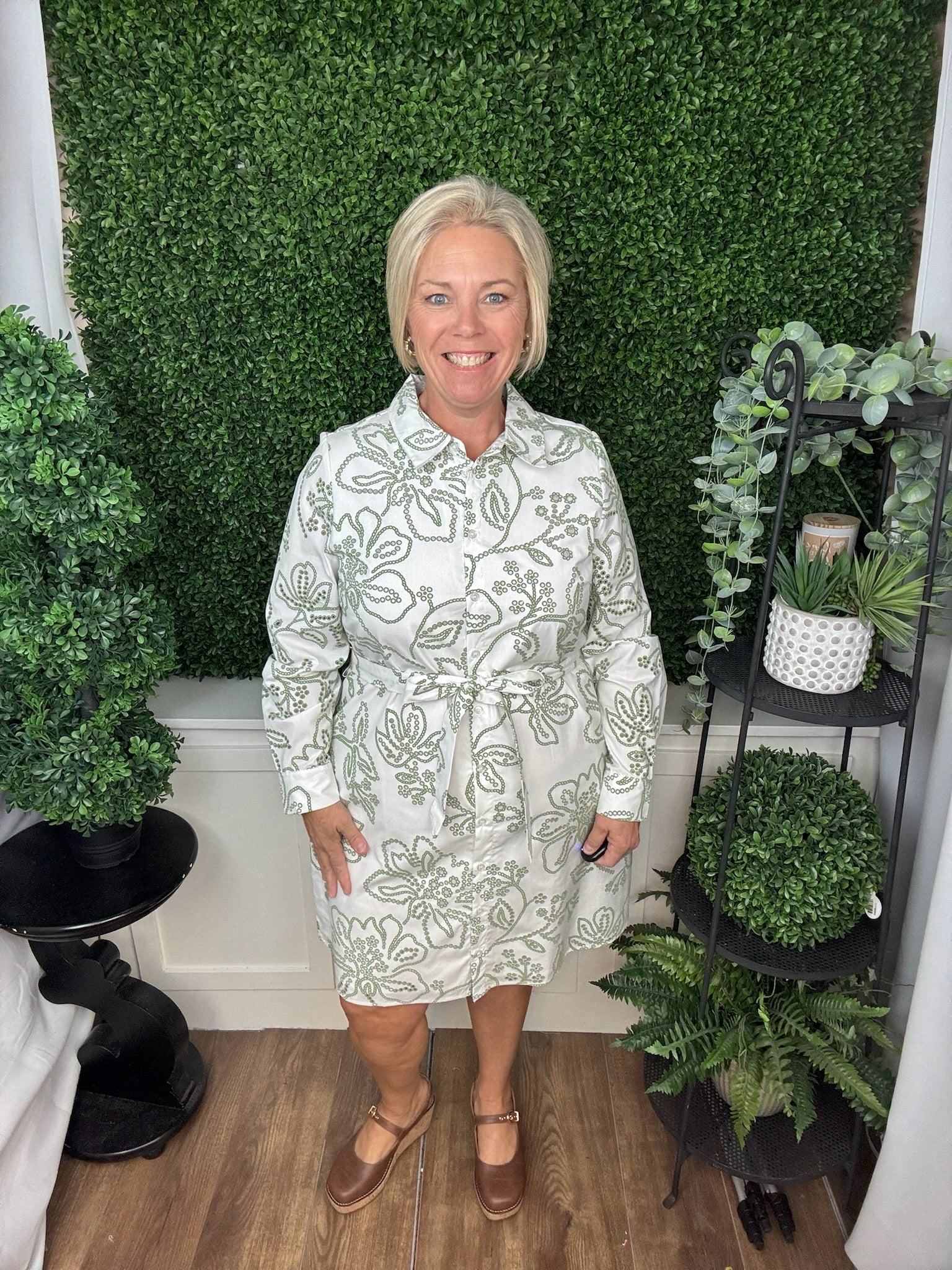 DRESS SARAH LACECAP WHITE