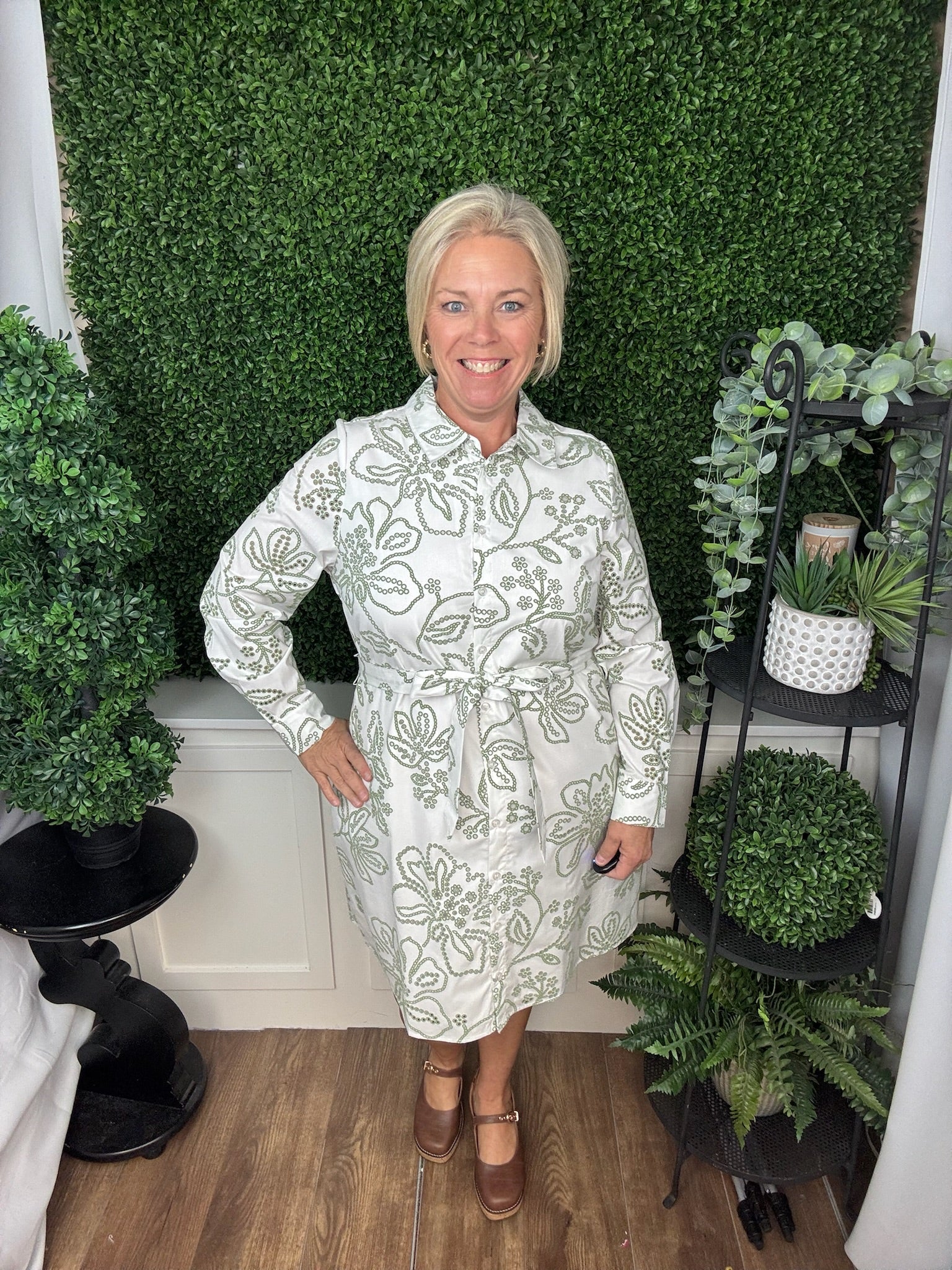 DRESS SARAH LACECAP WHITE