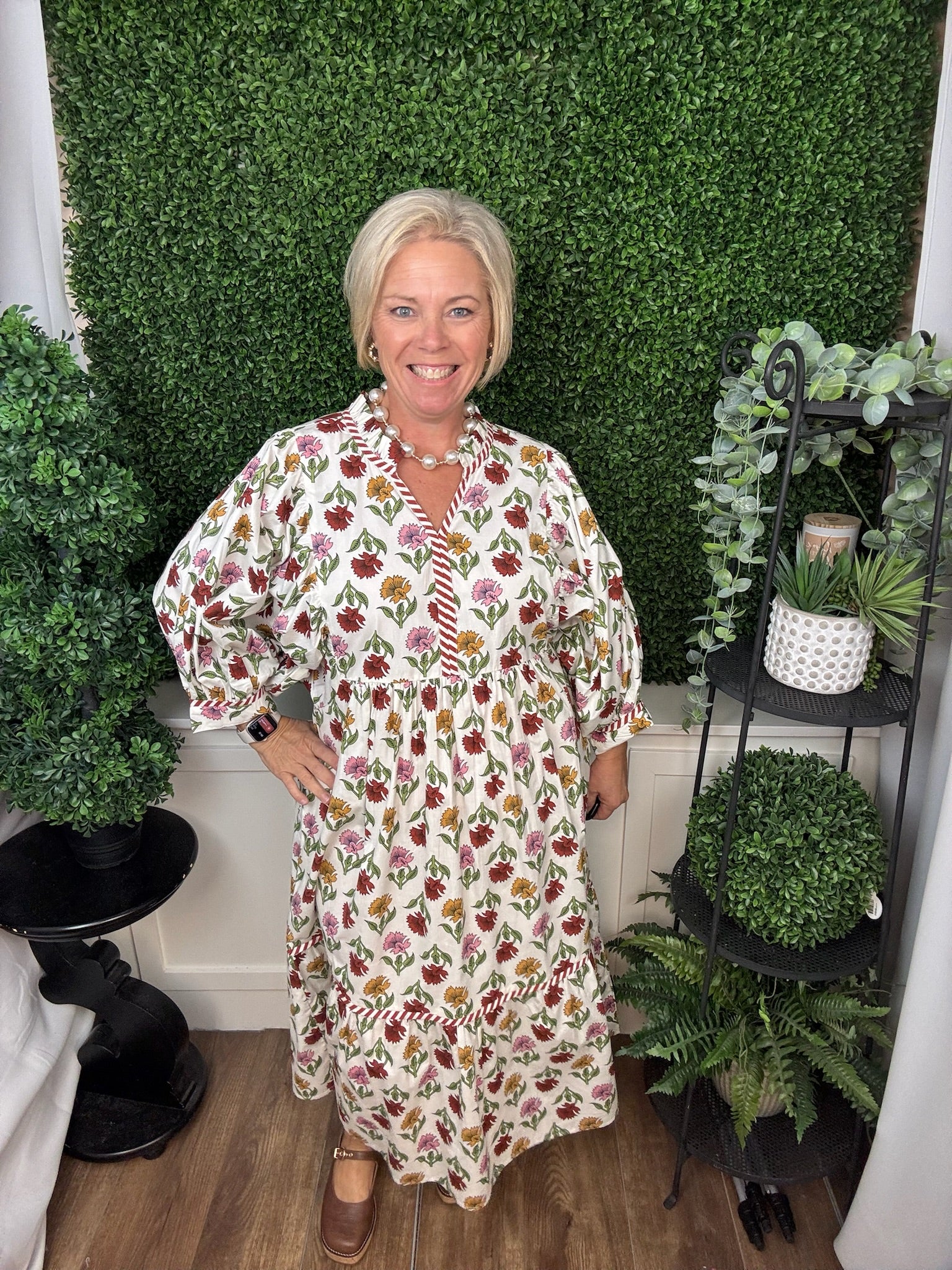 HARVEST MIDI DRESS