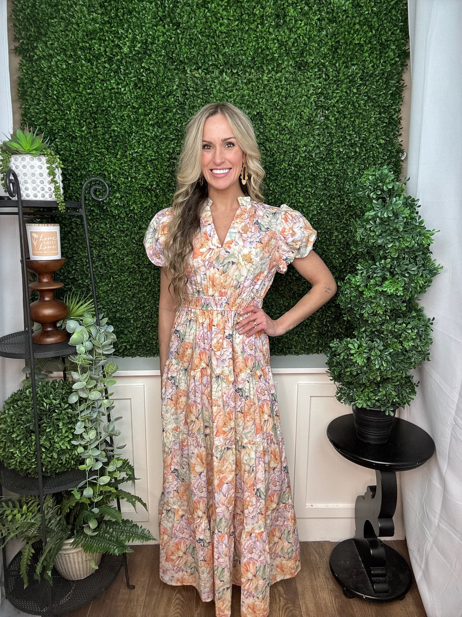 MULTI COLOR MAXI DRESS