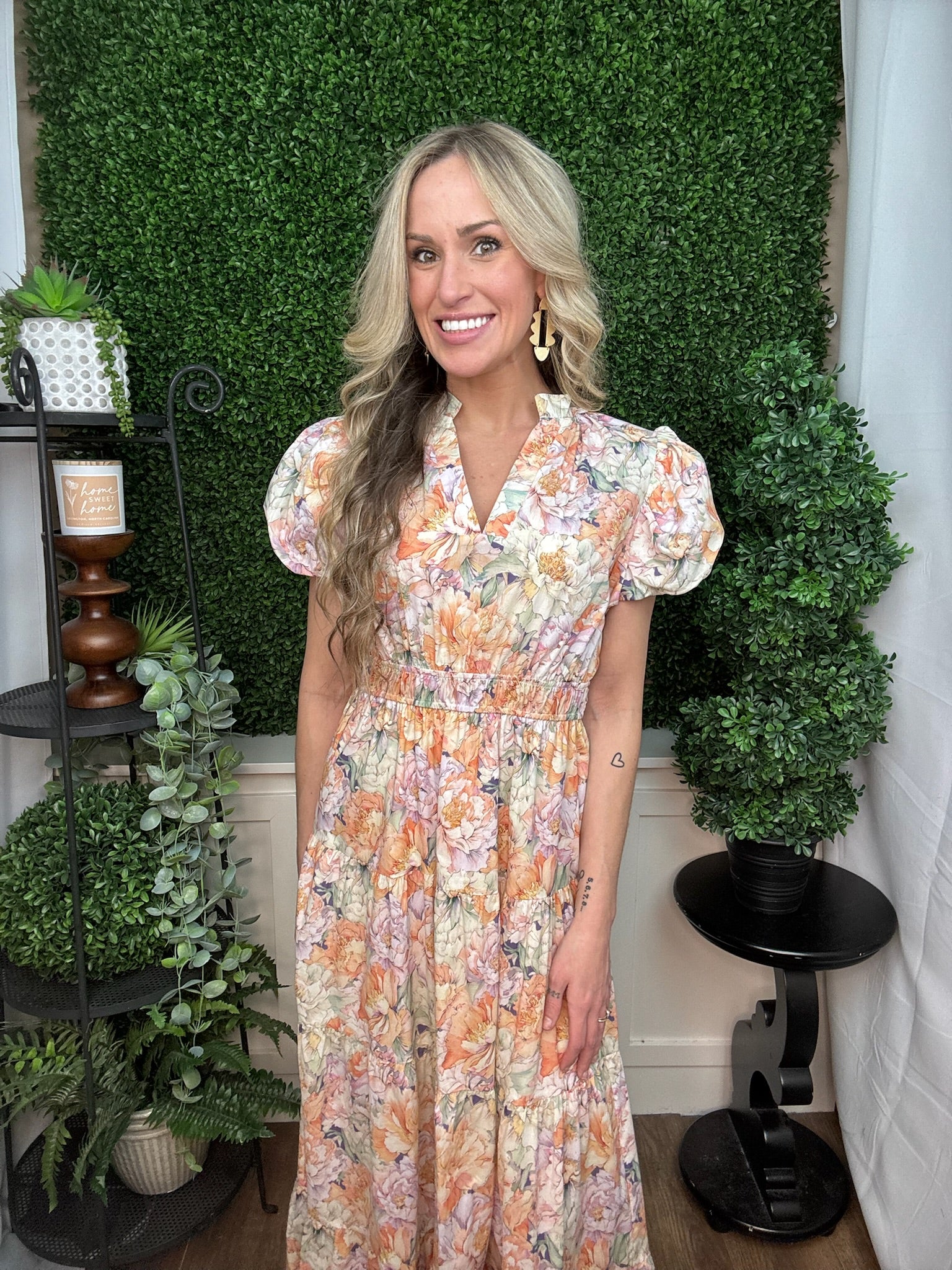 MULTI COLOR MAXI DRESS