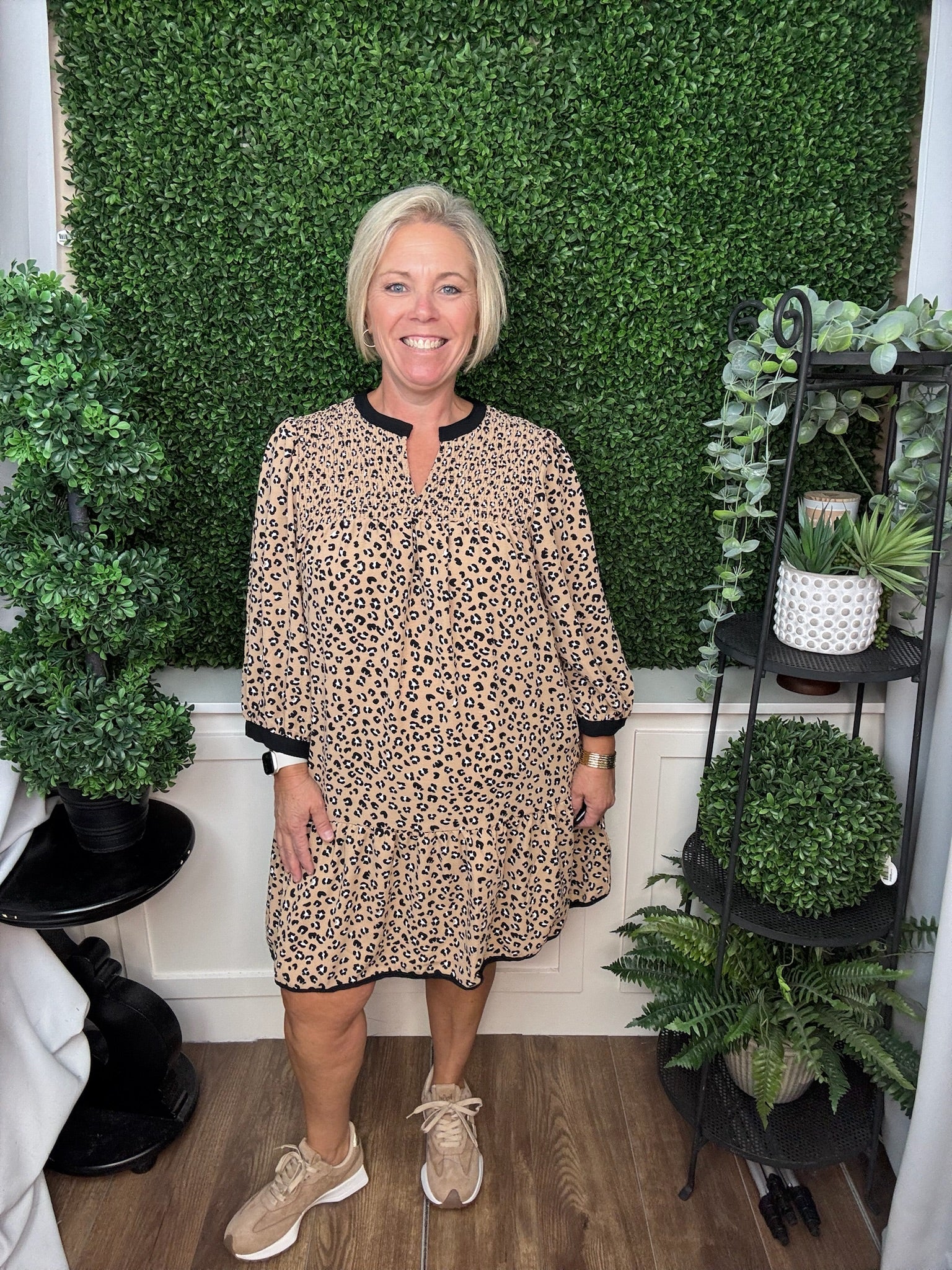 DRESS SMOCKED AUDREY SWEET SPOT