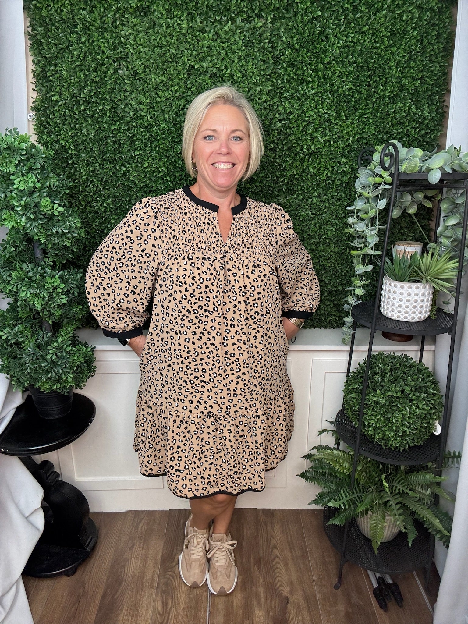 DRESS SMOCKED AUDREY SWEET SPOT