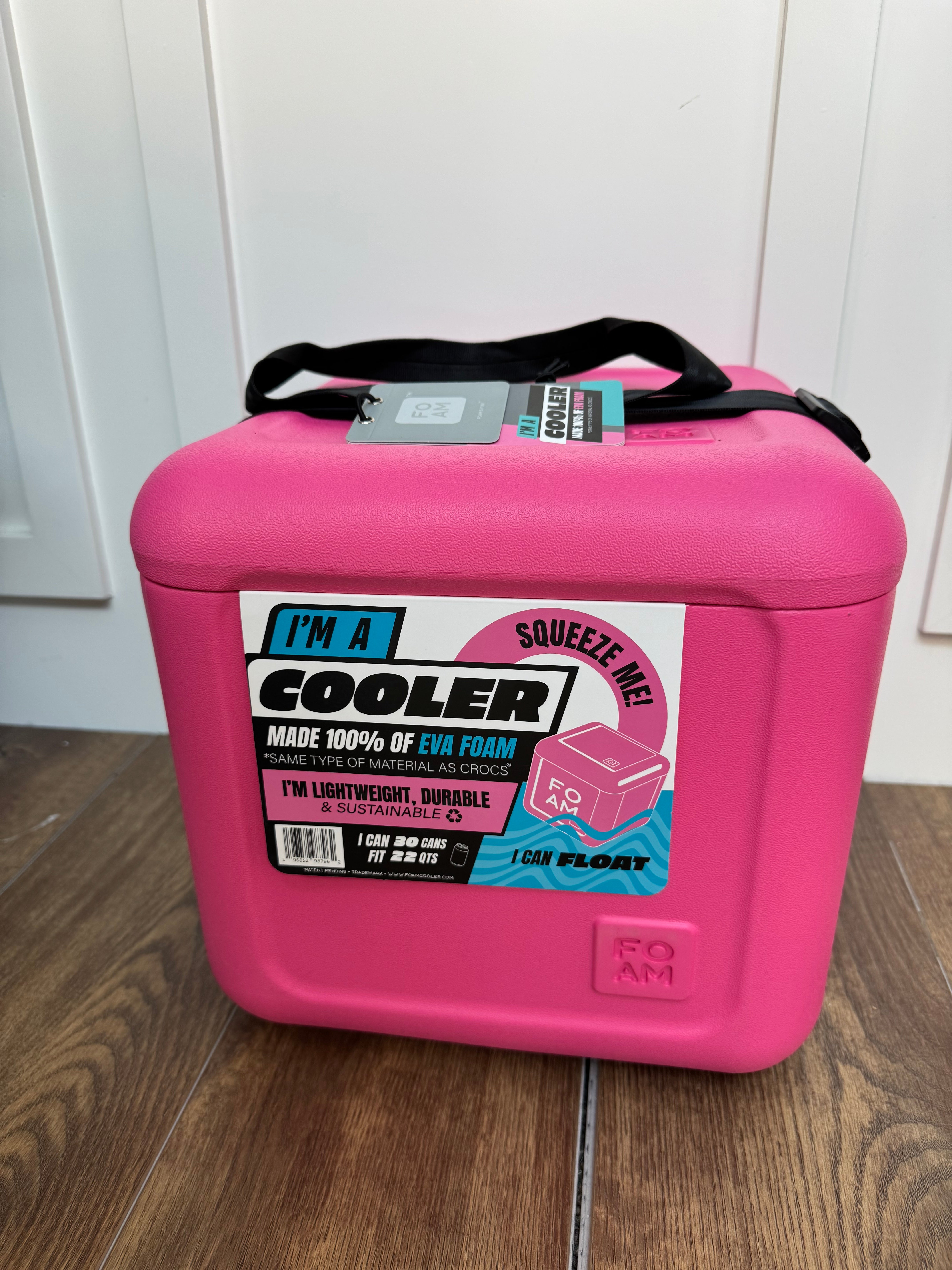 FOAM COOLER - FLAMINGO PINK