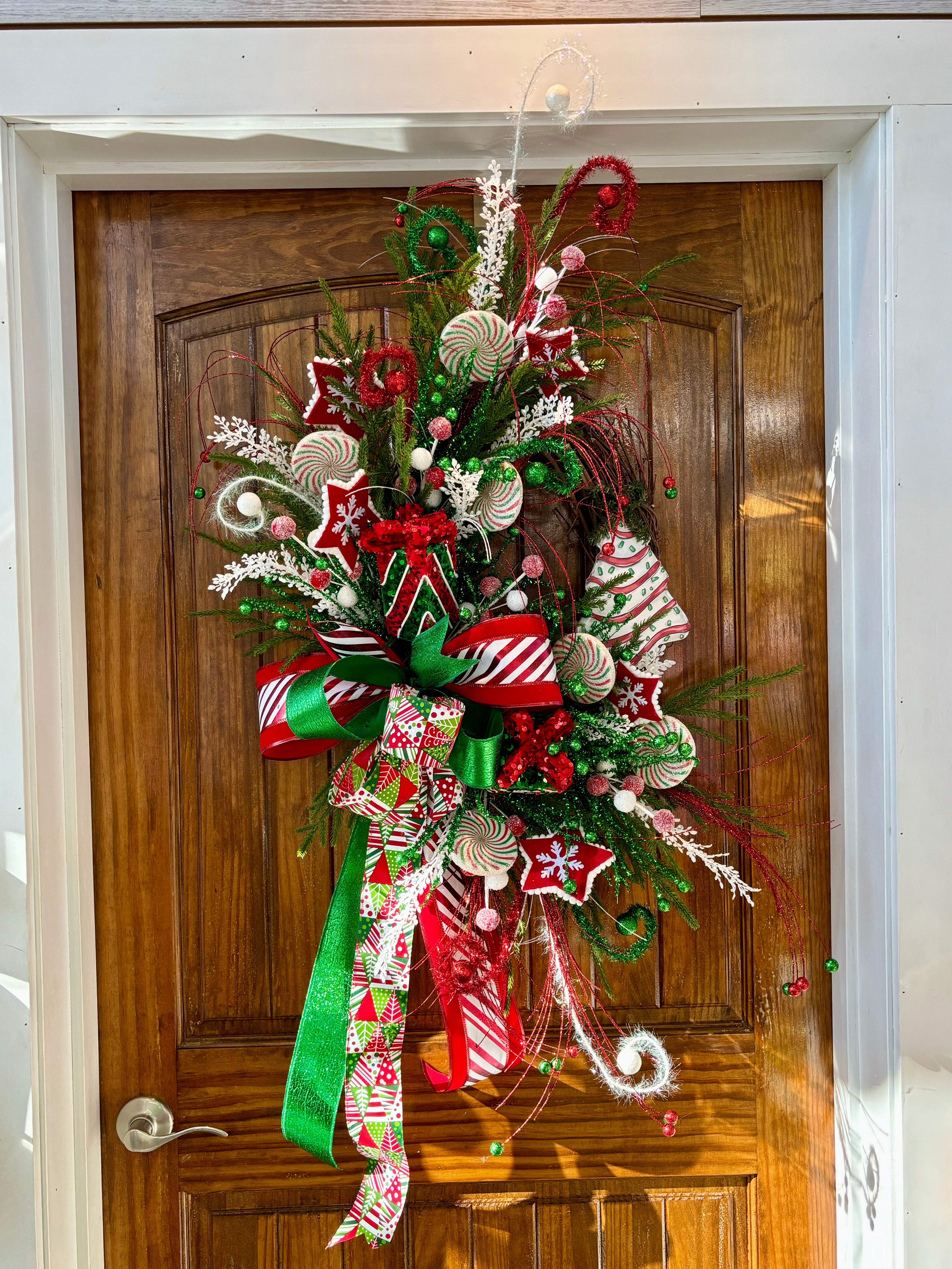 Christmas Cake Wreath