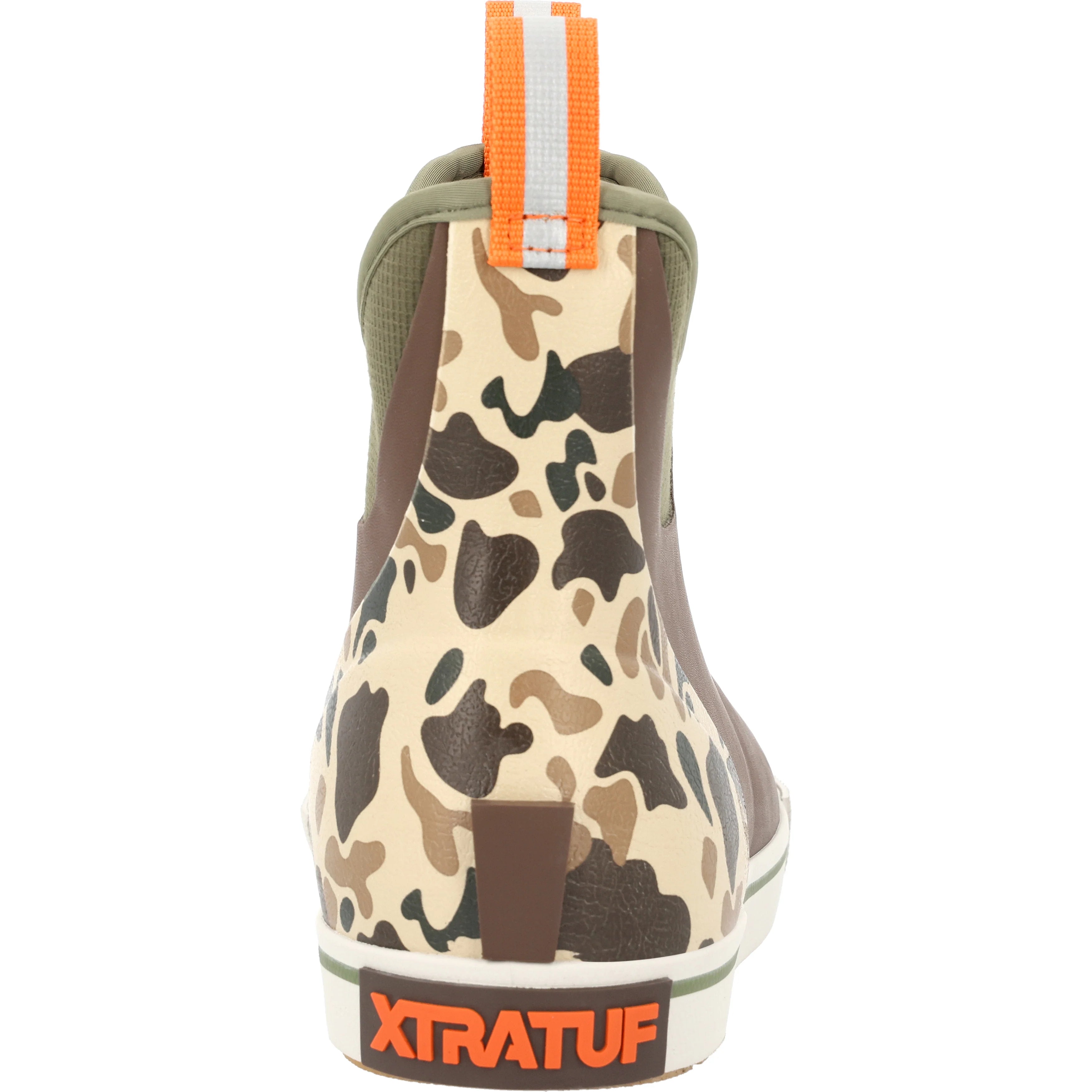 MEN'S ANKLE DECK BOOT OUTDOORS - BISON/DUCK CAMO