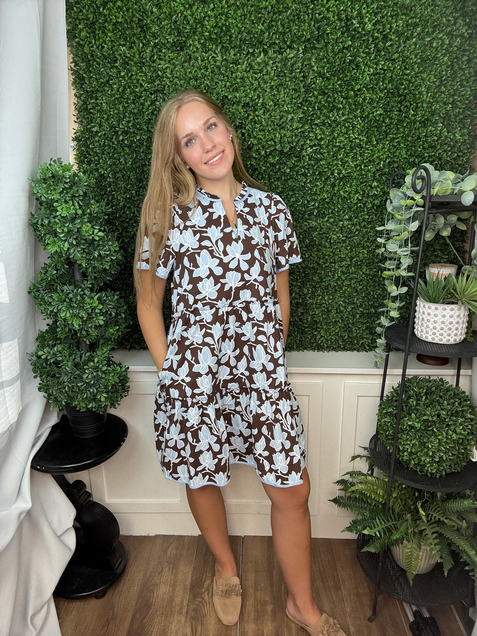 DRESS IVY MINI GROWING GRACE - BLUE