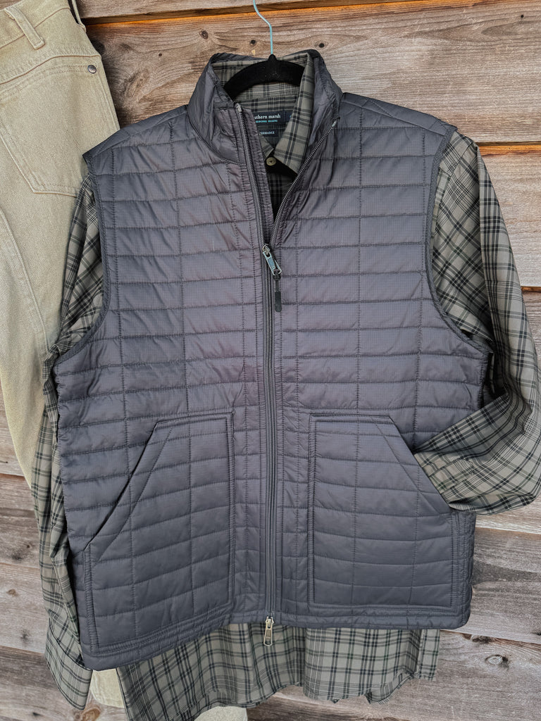 FIELDTEC QUILTED PERFORMANCE VEST - DARK GRAY