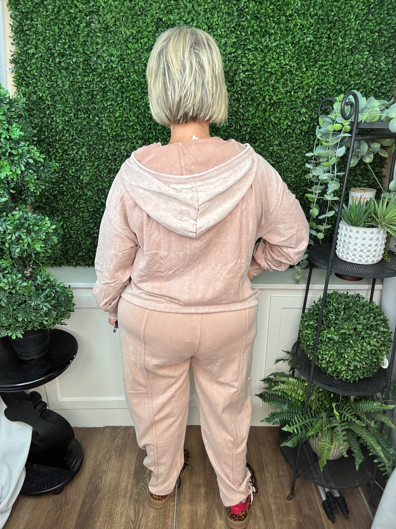 WASHED HOODIE - FAWN