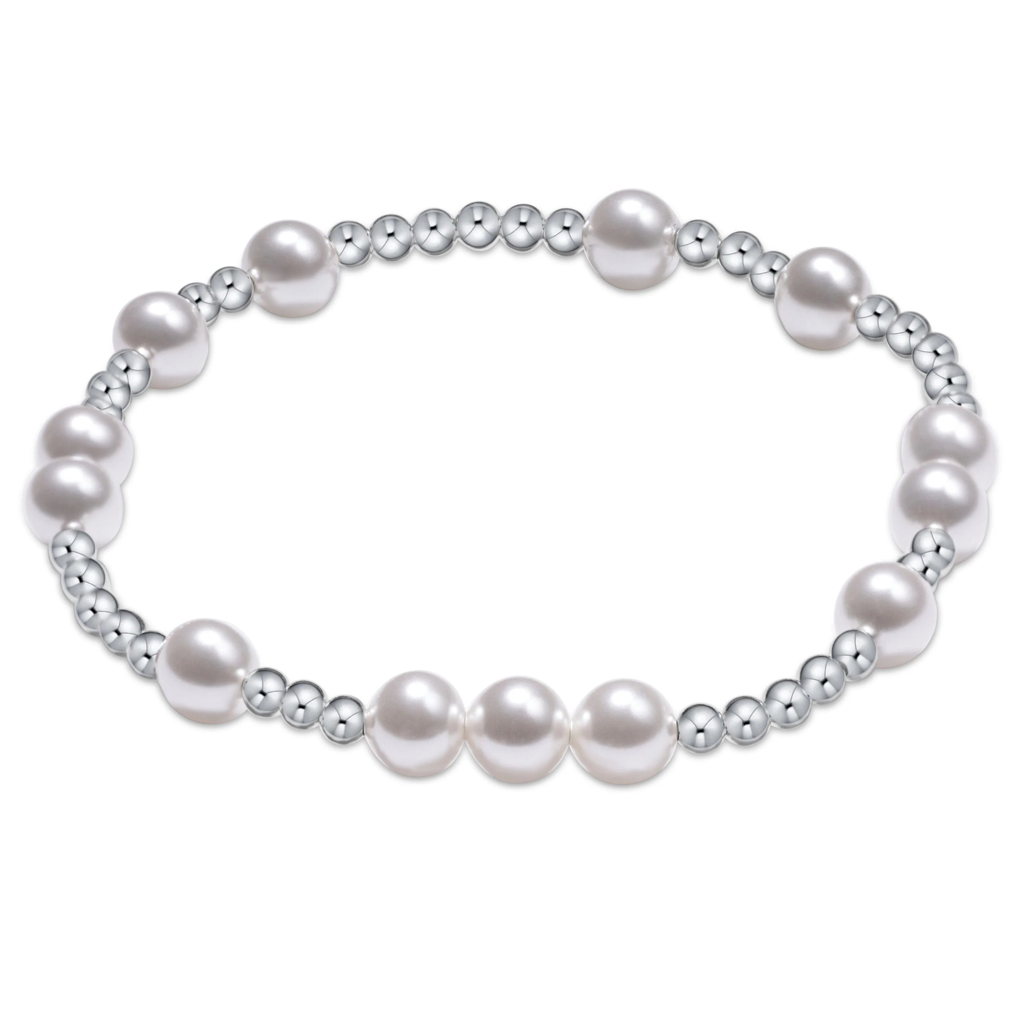 Extends Hope Unwritten Pearl 6mm Sterling Bracelet