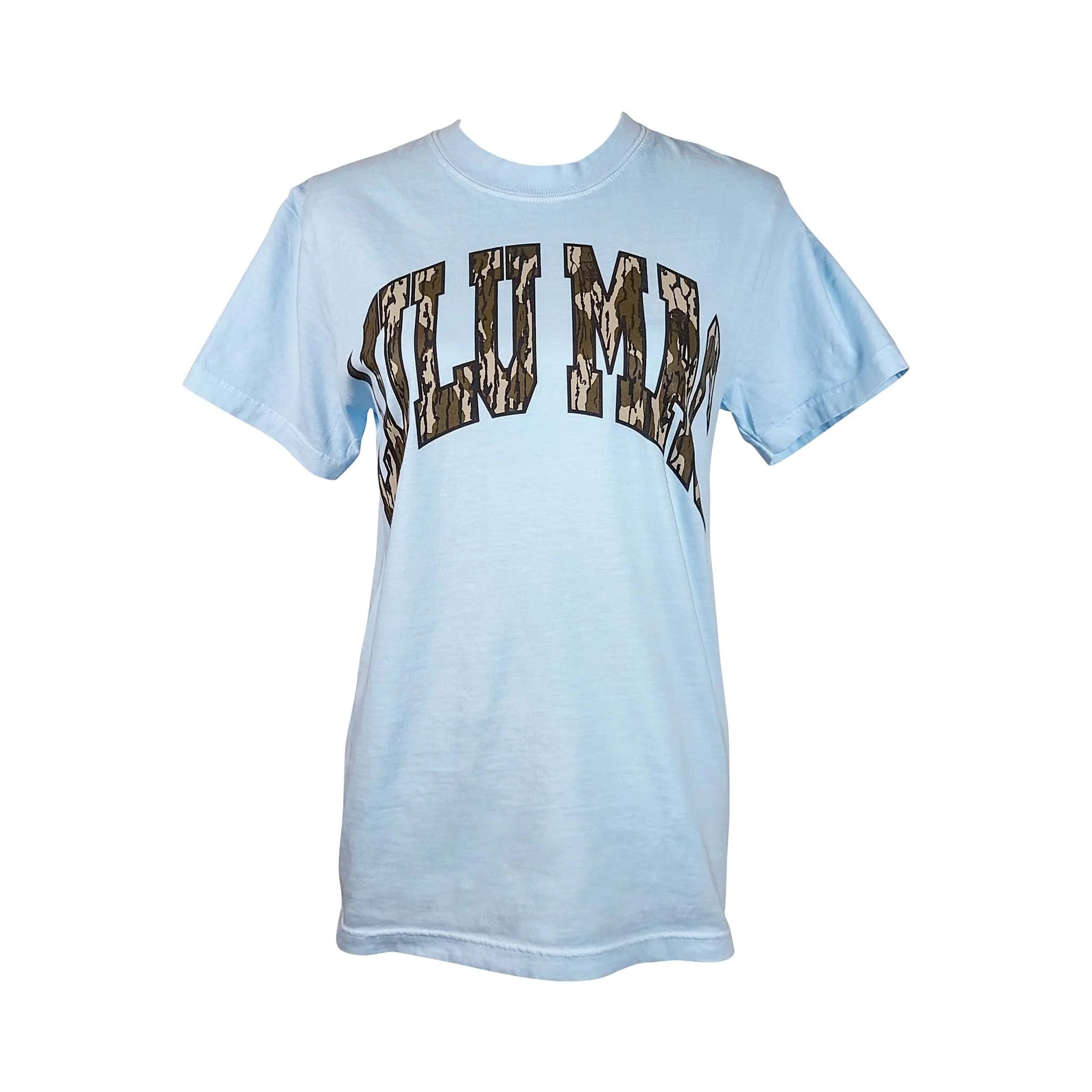 LULU MAC SS TEE - MOSSY OAK - CHAMBRAY