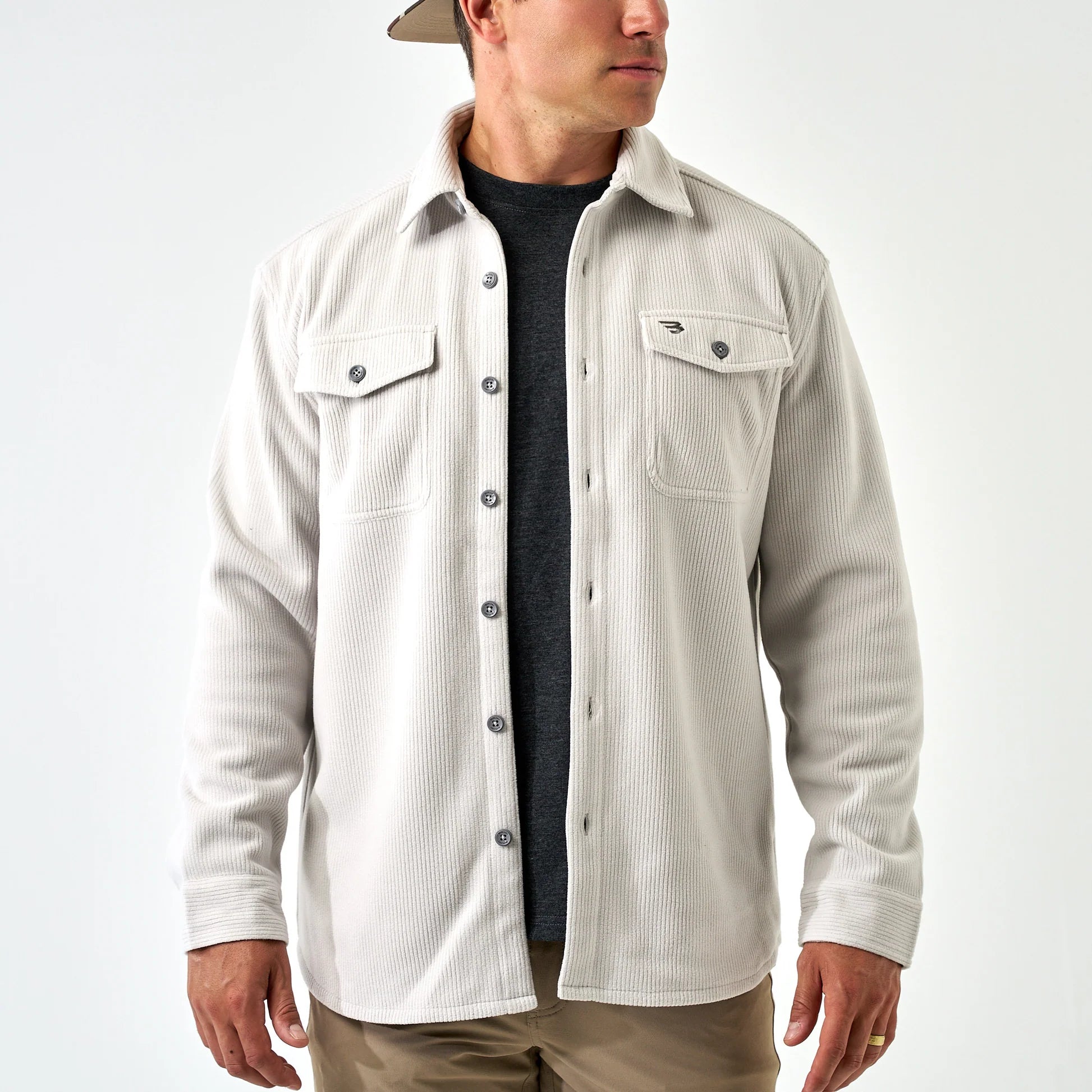 KINGS JACKET - LIGHT GREY - CLASSIC DEER CAMO LINING