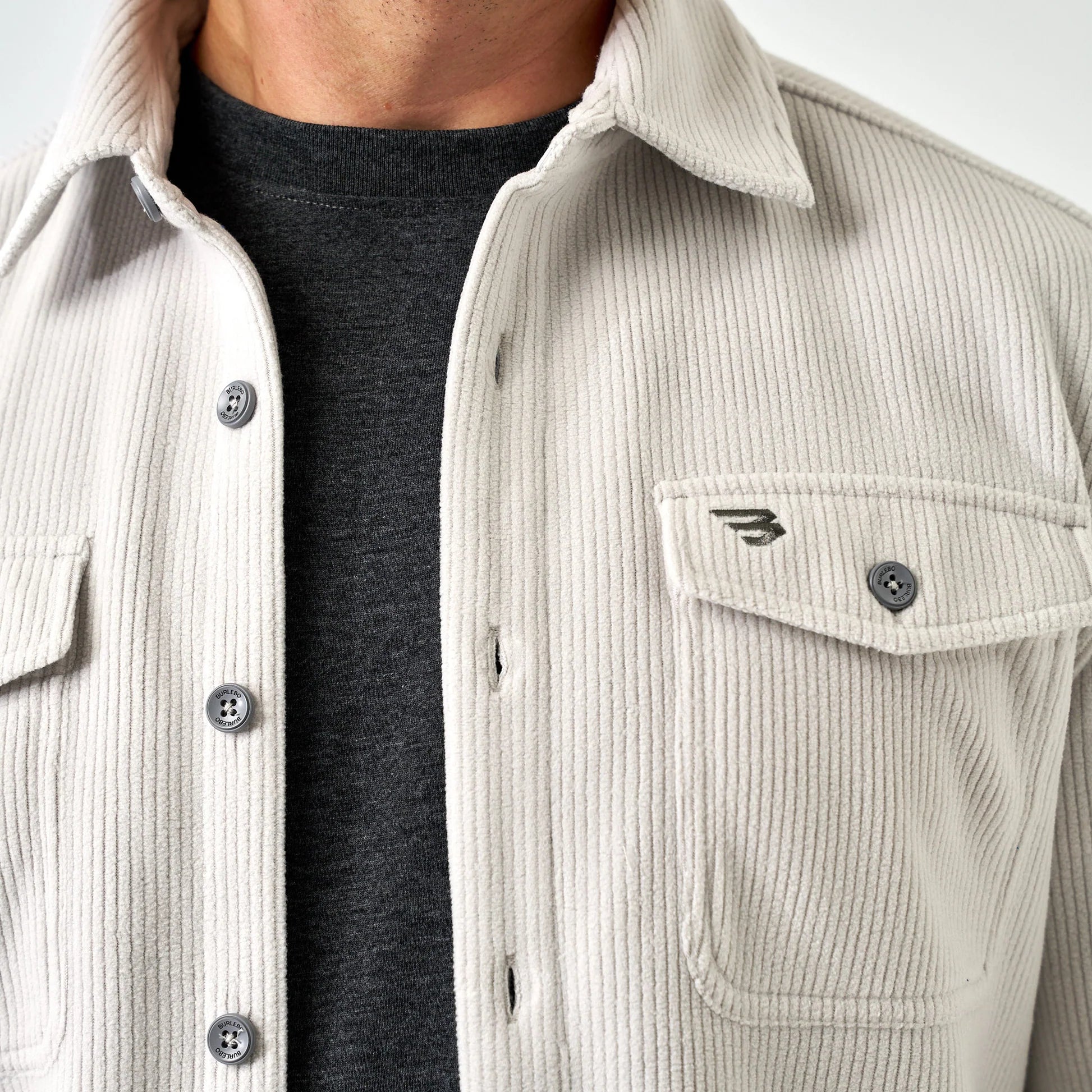 KINGS JACKET - LIGHT GREY - CLASSIC DEER CAMO LINING