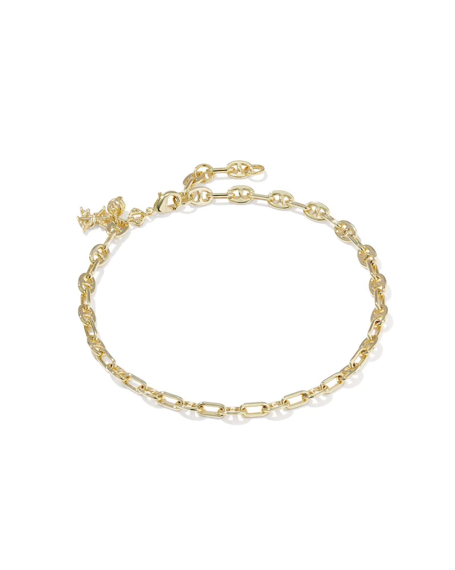 PARKER KNOT ANKLET - GOLD