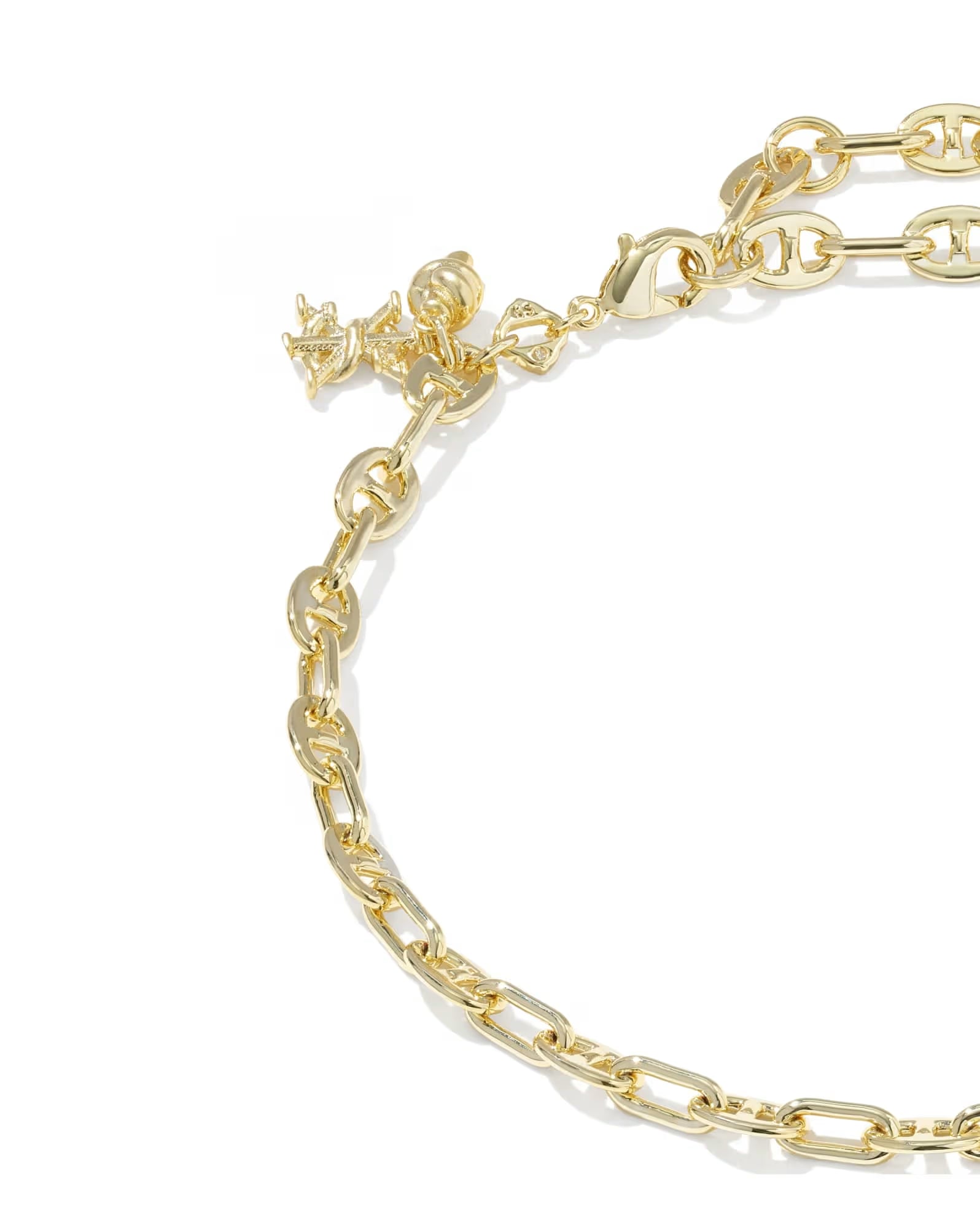PARKER KNOT ANKLET - GOLD