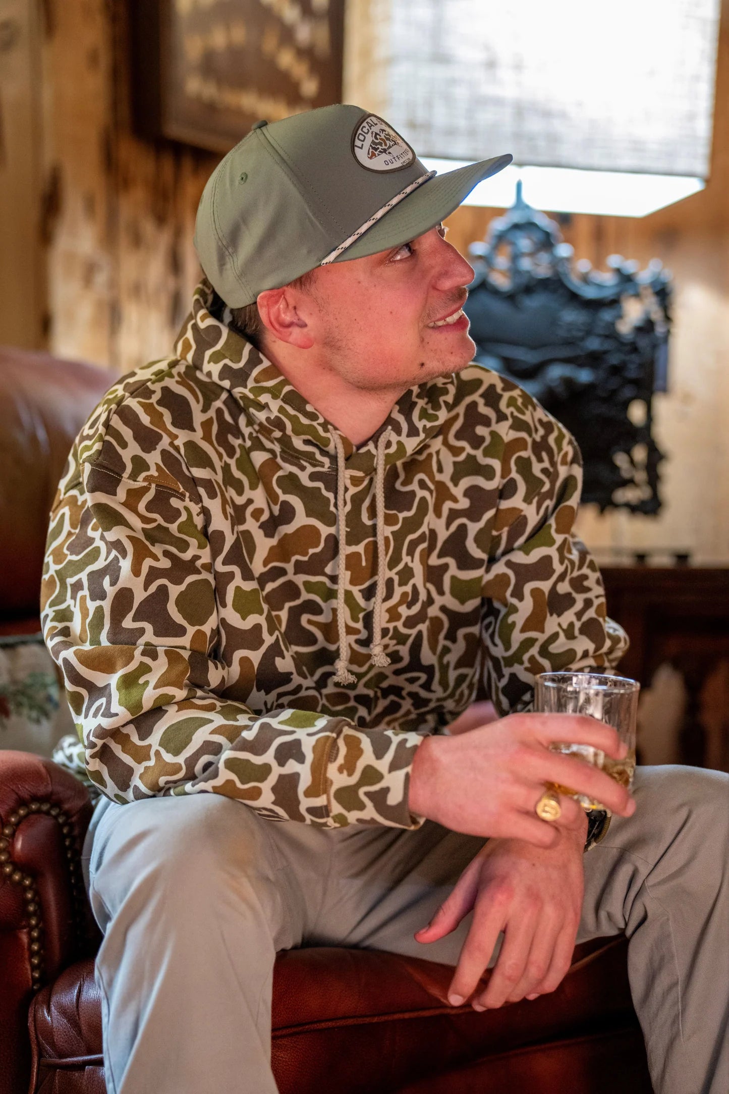 HILLTOP HOODIE - LOCALFLAGE SAND