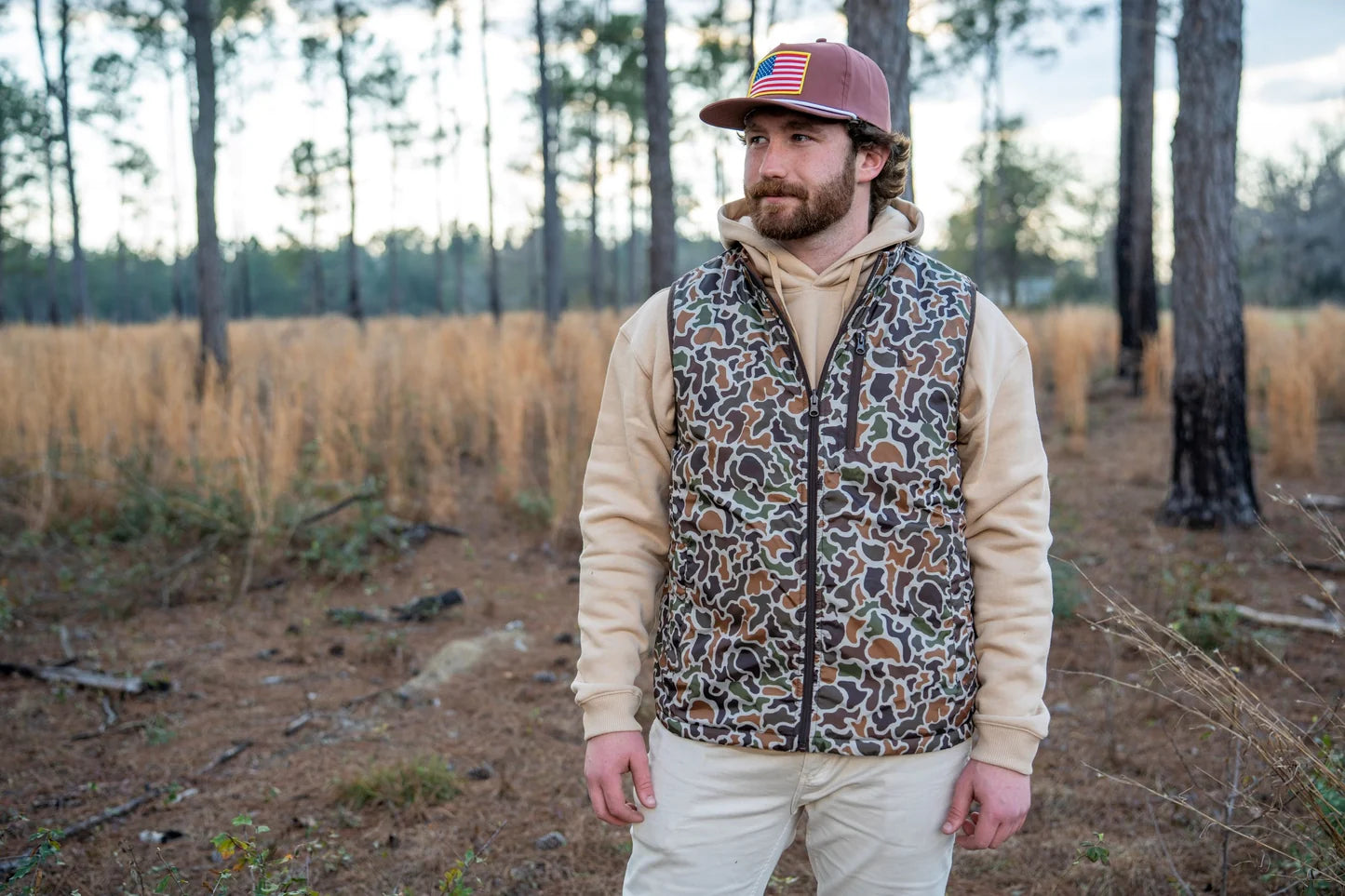 DUCK DOWN VEST - LOCALFLAGE VINTAGE