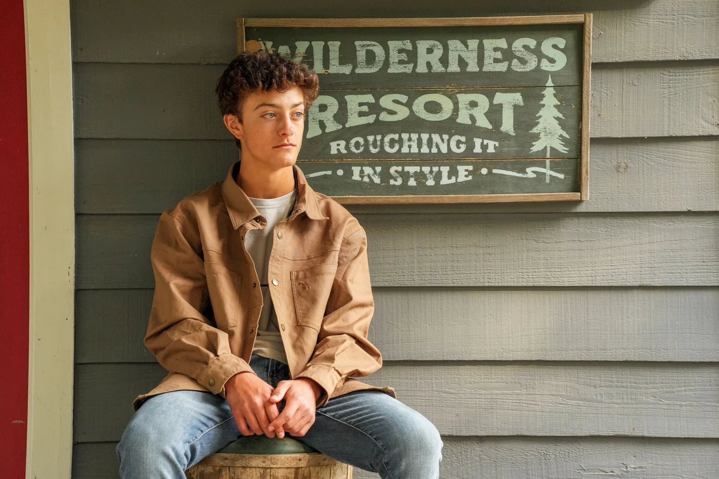 SPORTSMAN'S SHACKET II - BEIGE