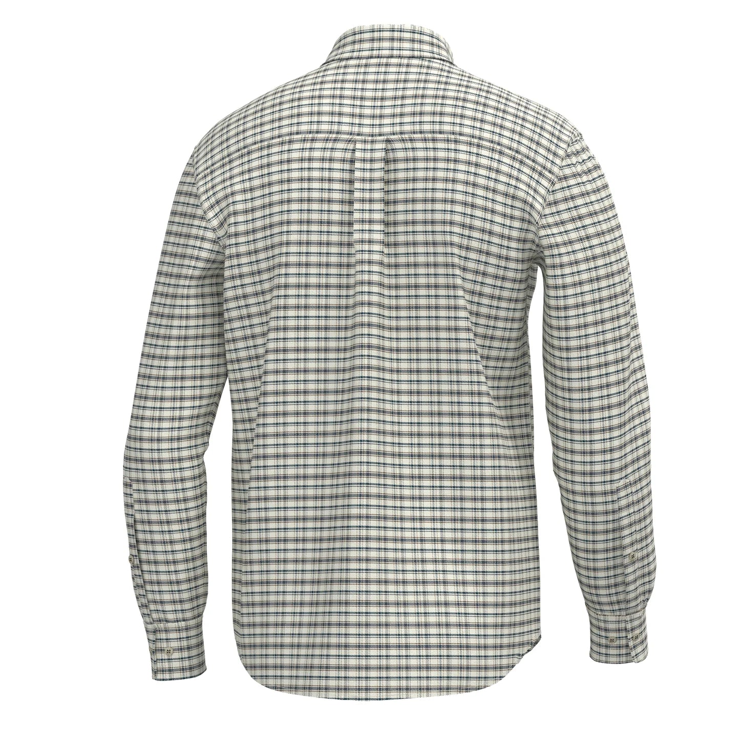 MCNALLY DRESS SHIRT - CREAM/BROWN/NAVY