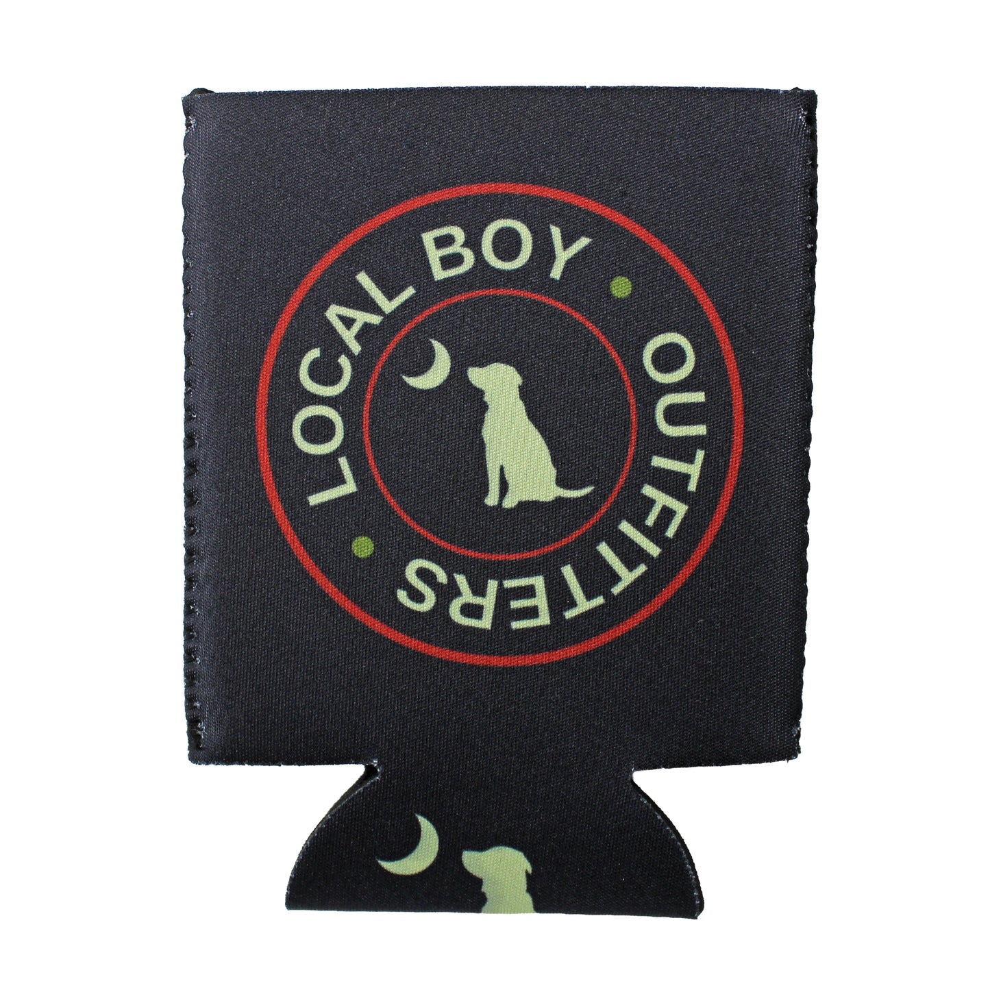 STAMPED KOOZIE - BLACK