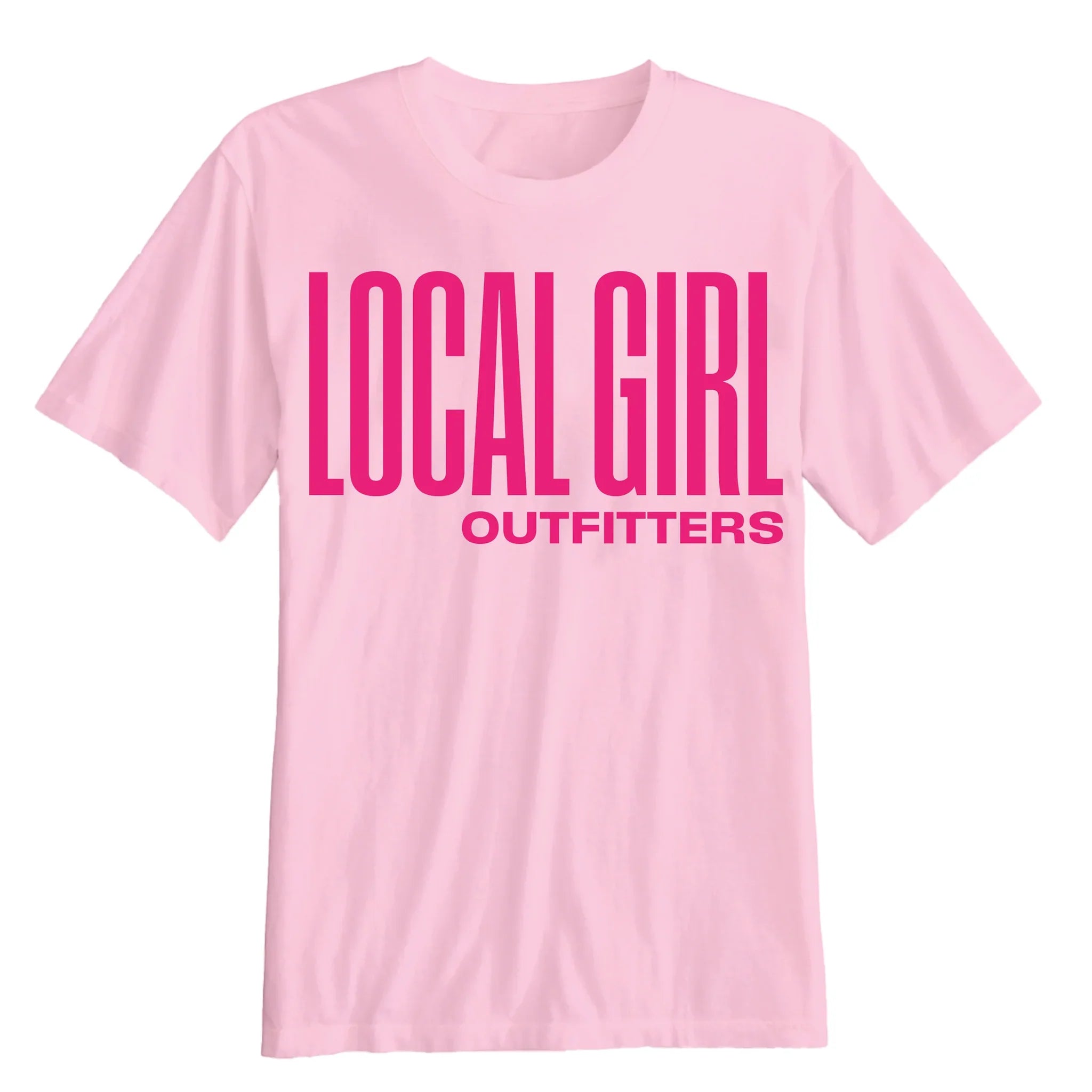 YOUTH - LOCAL GIRL STACKED SS TEE - BLOSSOM