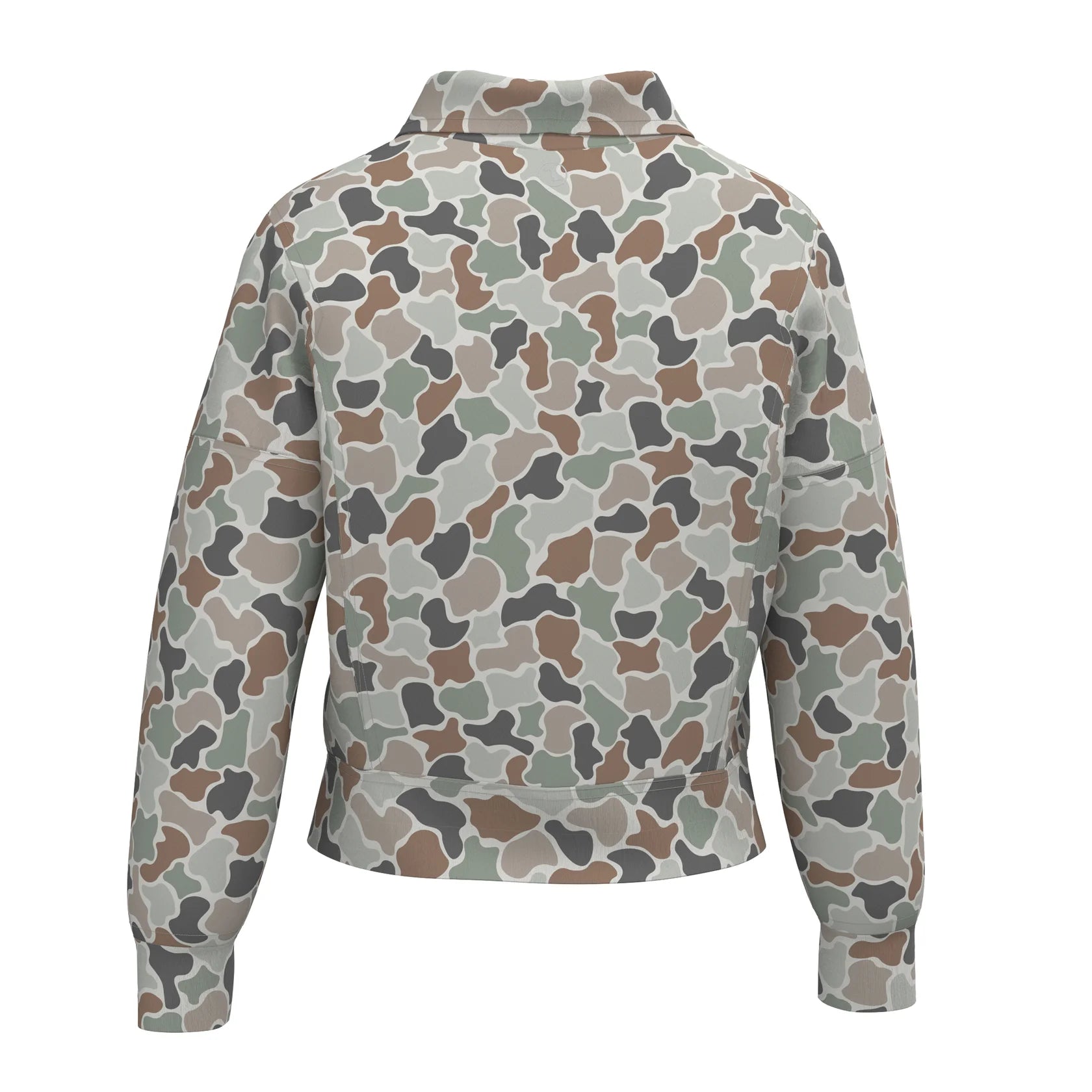 LG VELVET FLEECE QUARTER-ZIP - FC FLORA