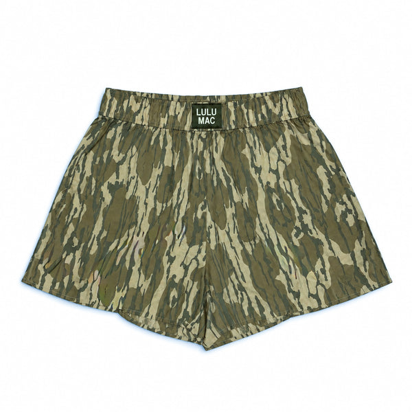 LULU MAC BOXER SHORTS - MOSSY OAK BOTTOMLAND