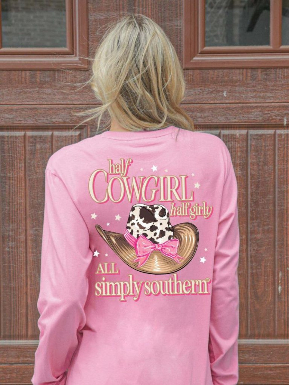 COWGIRL GIRLY LS - CANDY PINK