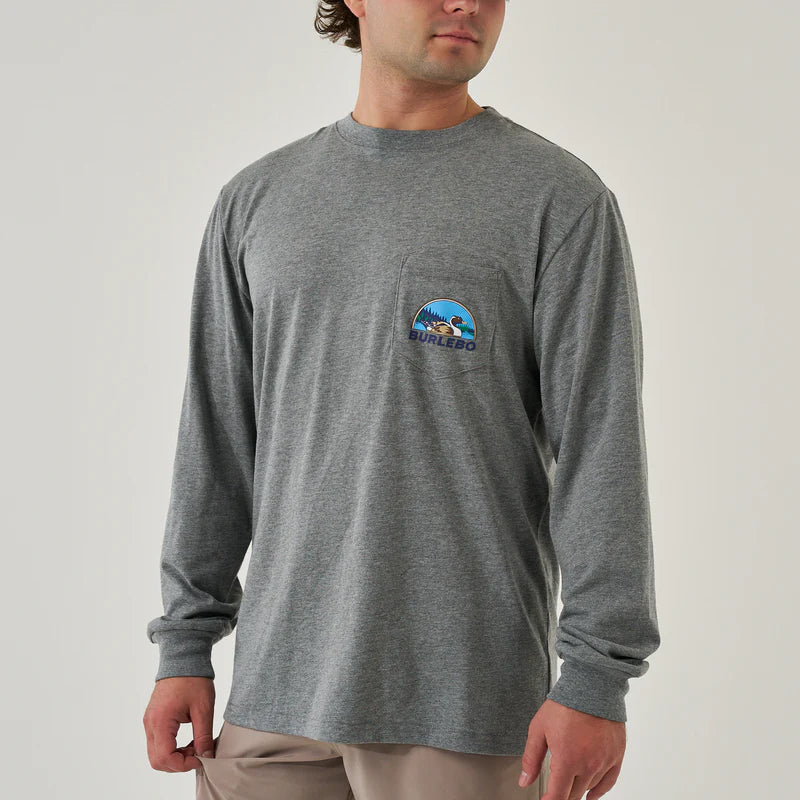 FIELD COMPANION LS - DARK HEATHER GREY