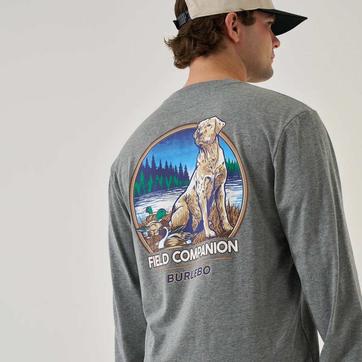 FIELD COMPANION LS - DARK HEATHER GREY