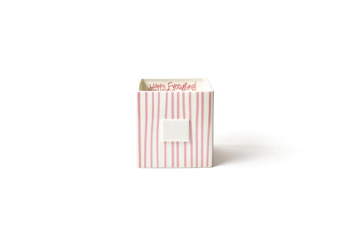 PINK SMALL DOT MINI NESTING CUBE MEDIUM