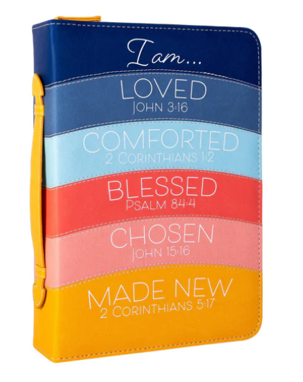 LARGE BIBLE COVER - MODERN RAINBOW