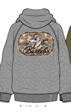 YOUTH FLEECE HOODIE - DARK HEATHER GREY
