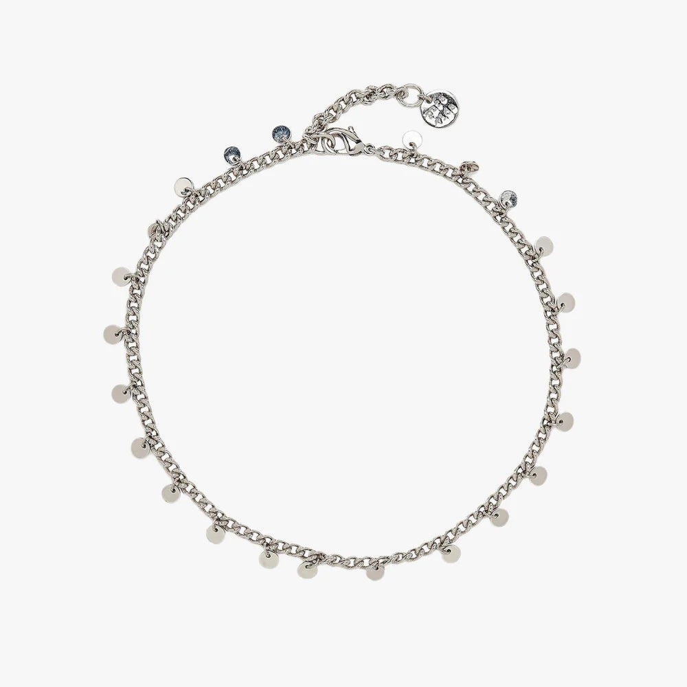 MINI COIN ANKLET SILVER