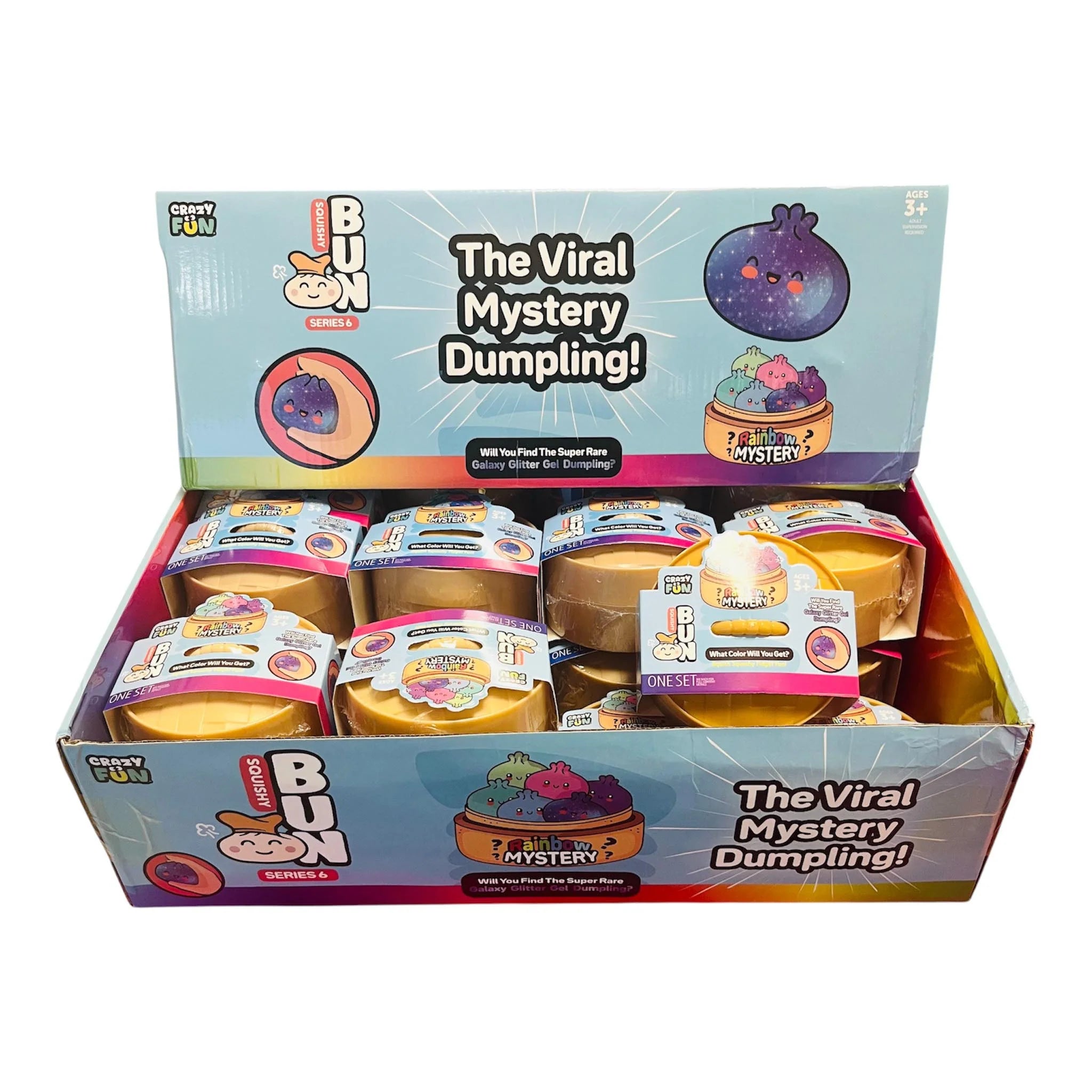 GLITTER SQUISHY DUMPLINGS - MINI