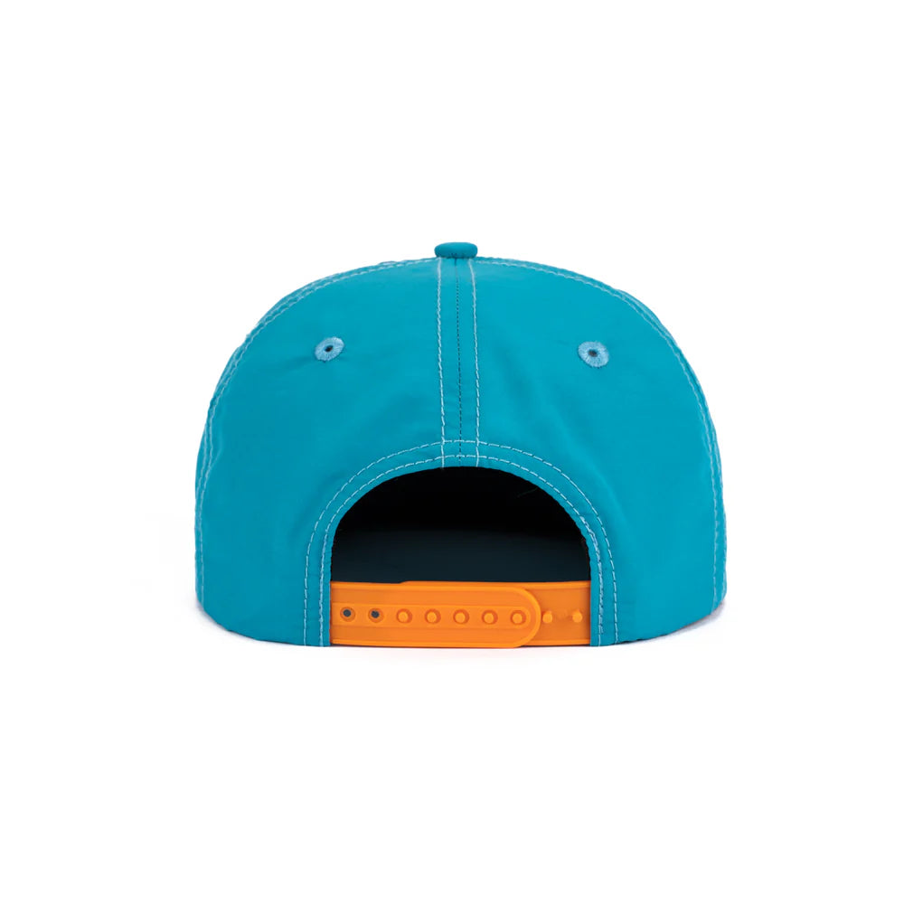 OLD ROW OUTDOORS NYLON ROPE HAT - TEAL