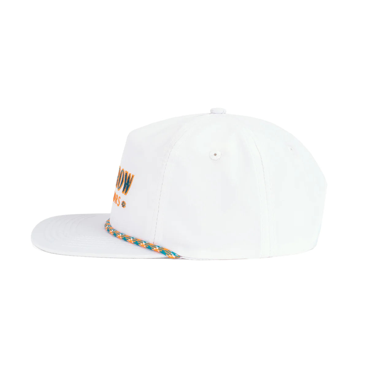 OLD ROW OUTDOORS NYLON ROPE HAT - WHITE