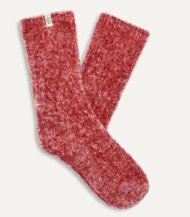 LEDA COZY SOCK - PINK CEDAR