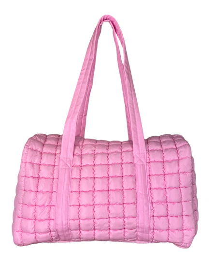 PUFFER QUILTED DUFFLE