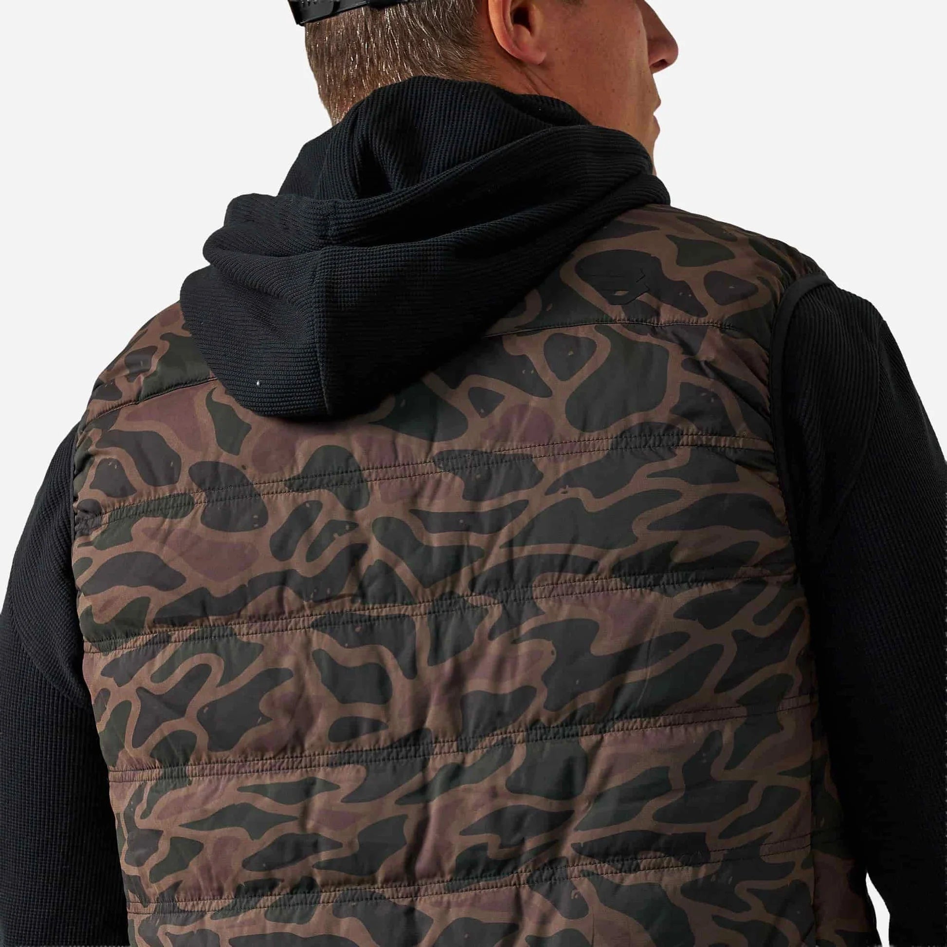 PUFFER VEST - BENDITA CAMO