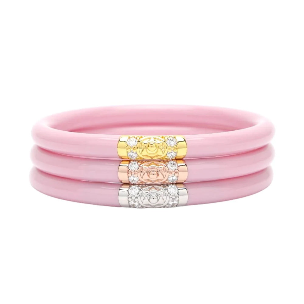 3 KINGS  BANGLE - PINK - SET OF 3