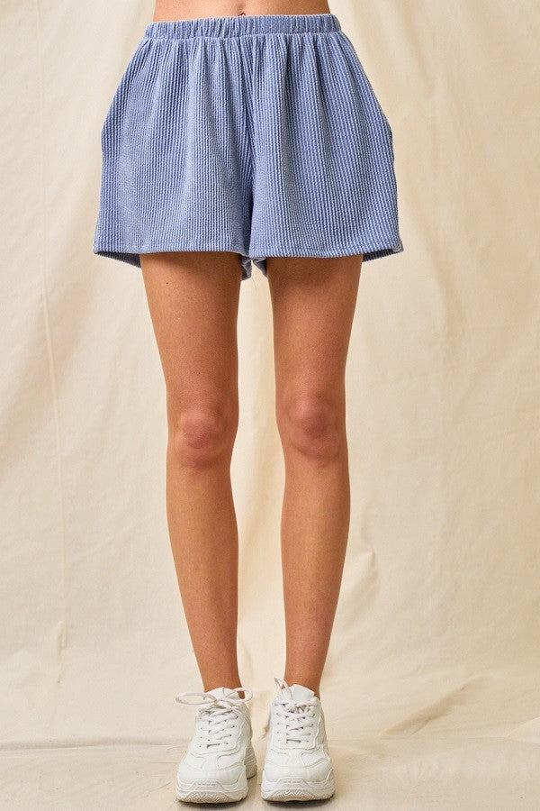 EVERYDAY COMFY RIBBED SHORT