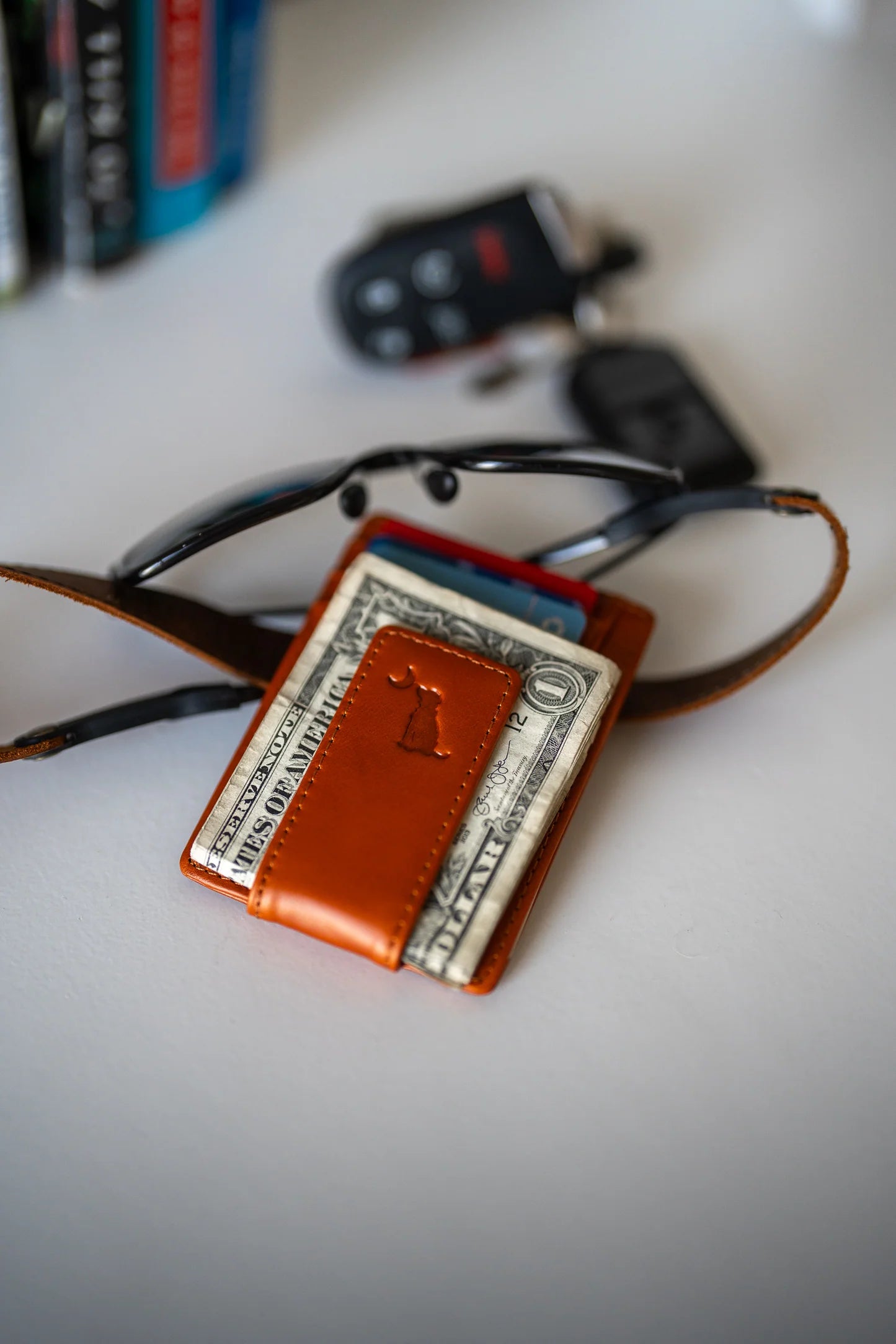 MONEY CLIP - LEATHER