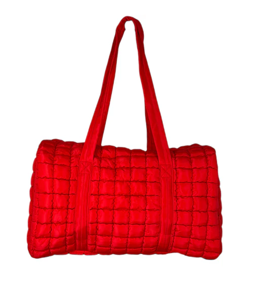 PUFFER QUILTED DUFFLE