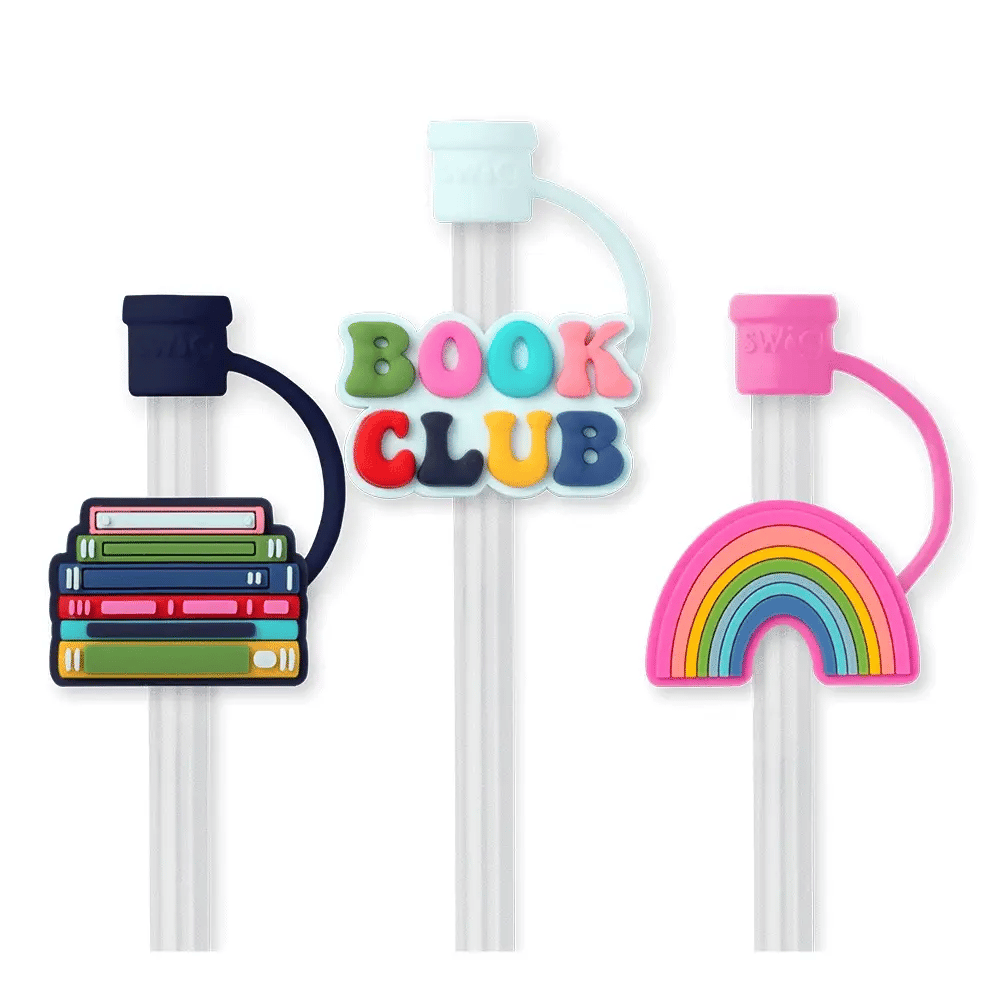 BOOK CLUB STRAW TOPPER
