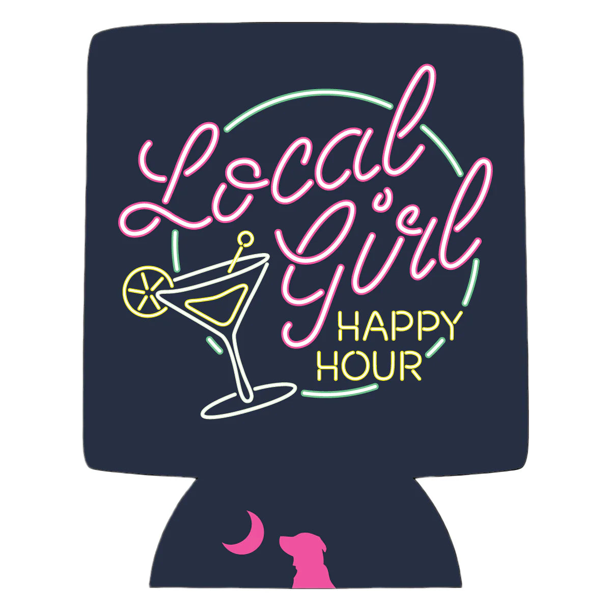 LG HAPPY HOUR KOOZIE - NAVY