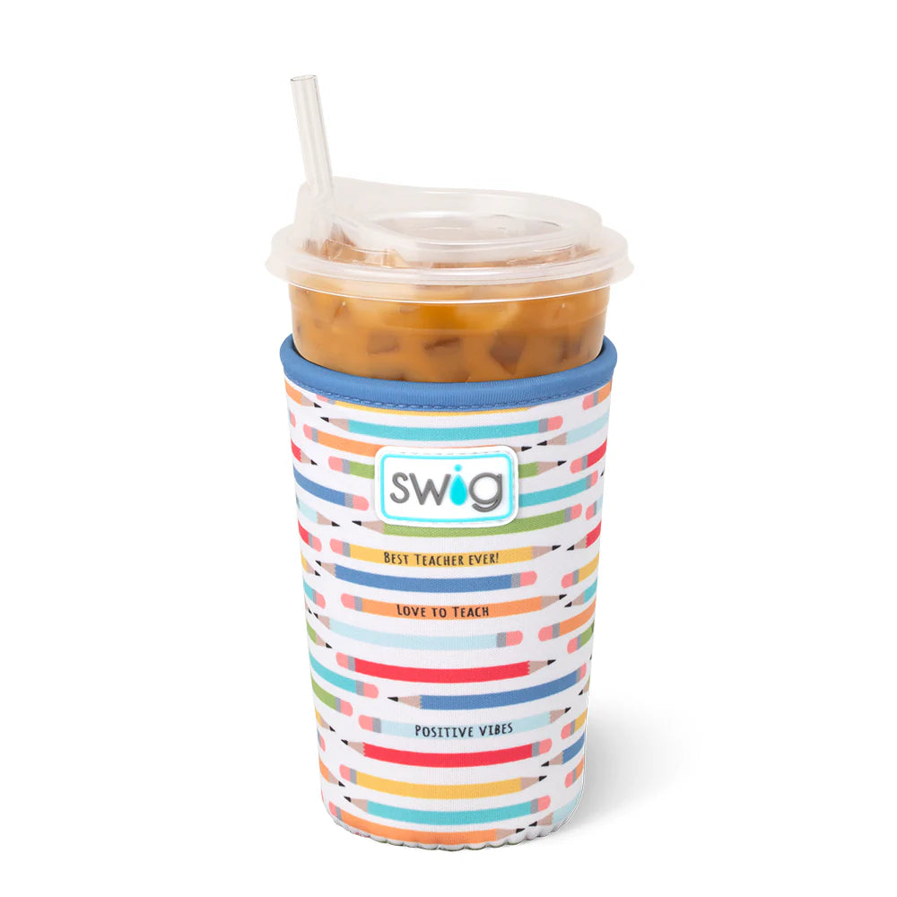 TEACHER LIFE ICED CUP COOLIE 22OZ